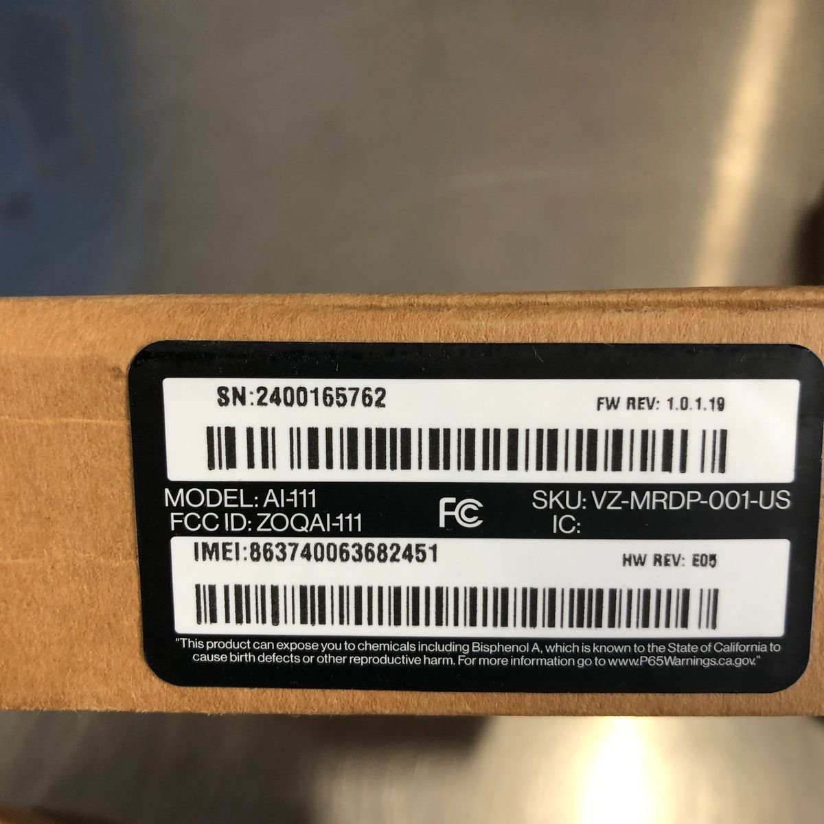 Lot of 5 Verizon AI-110 Equipment Asset Trackers, 4G LTE, GPS, IoT Ready - Photo 5