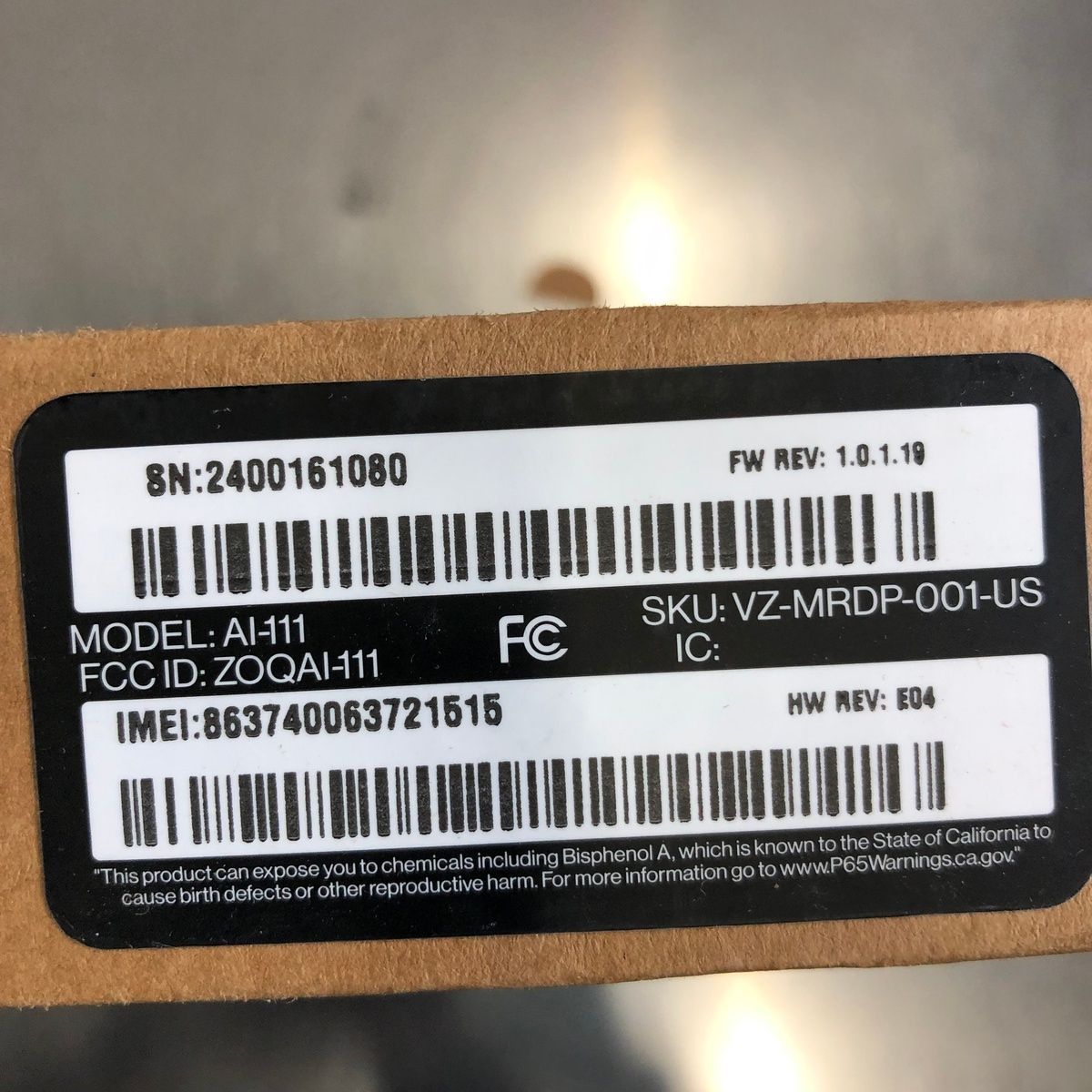 Lot of 5 Verizon AI-110 Equipment Asset Trackers, 4G LTE, GPS, IoT Ready - Photo 7