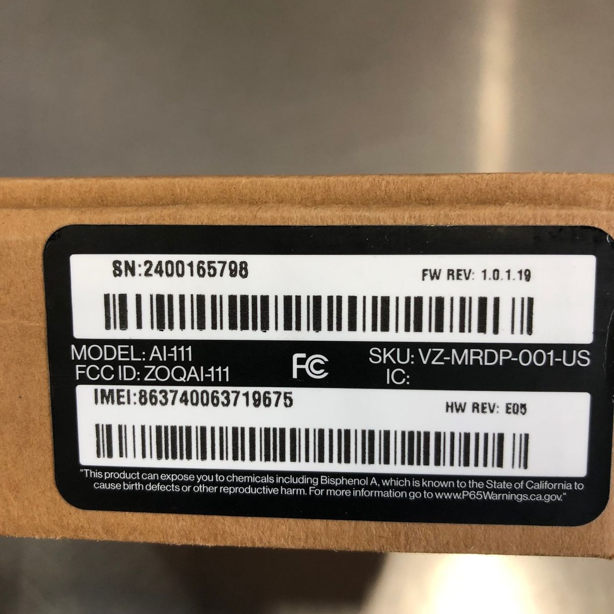 Lot of 5 Verizon AI-110 Equipment Asset Trackers, 4G LTE, GPS, IoT Ready - Photo 6