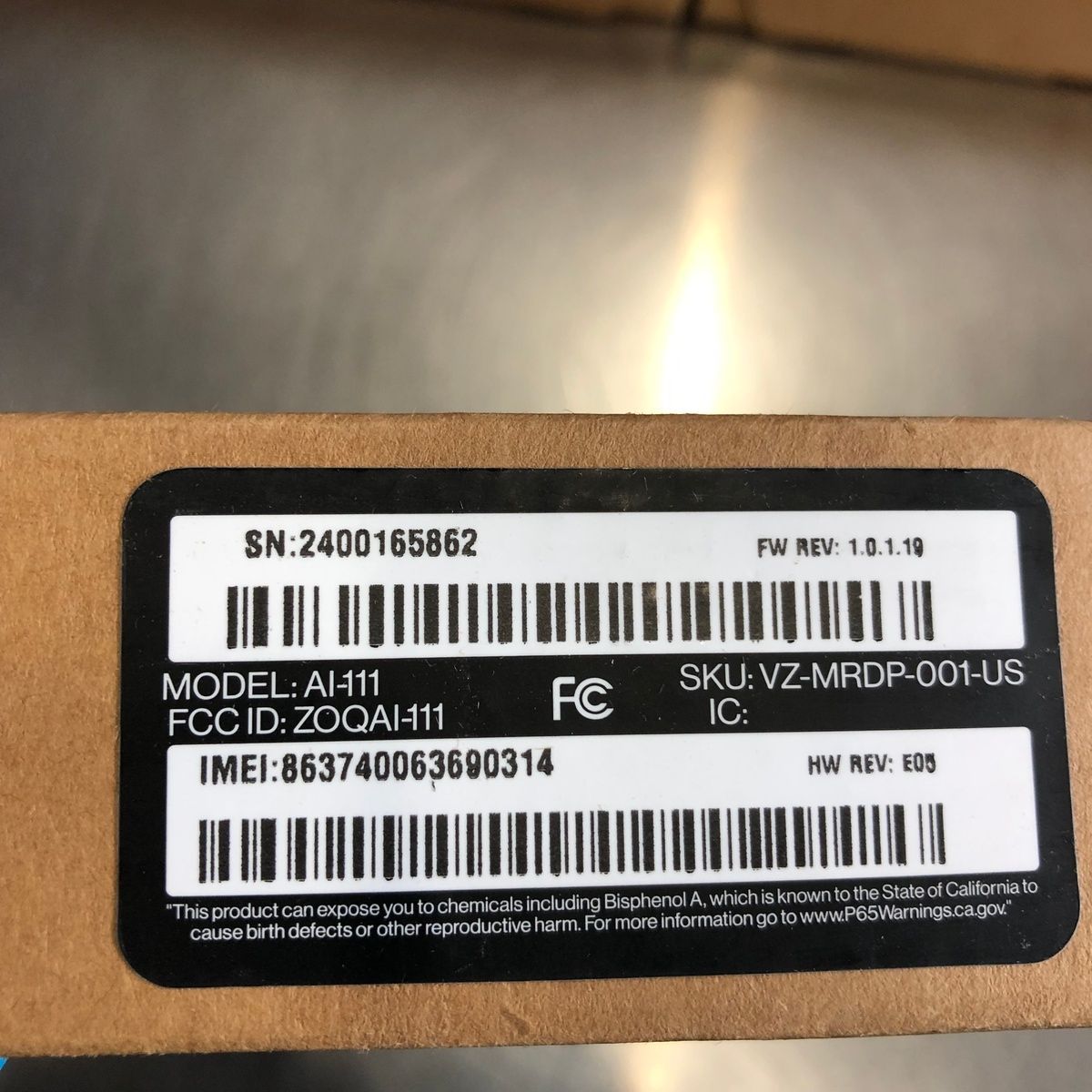 Lot of 5 Verizon AI-110 Equipment Asset Trackers, 4G LTE, GPS, IoT Ready - Photo 4