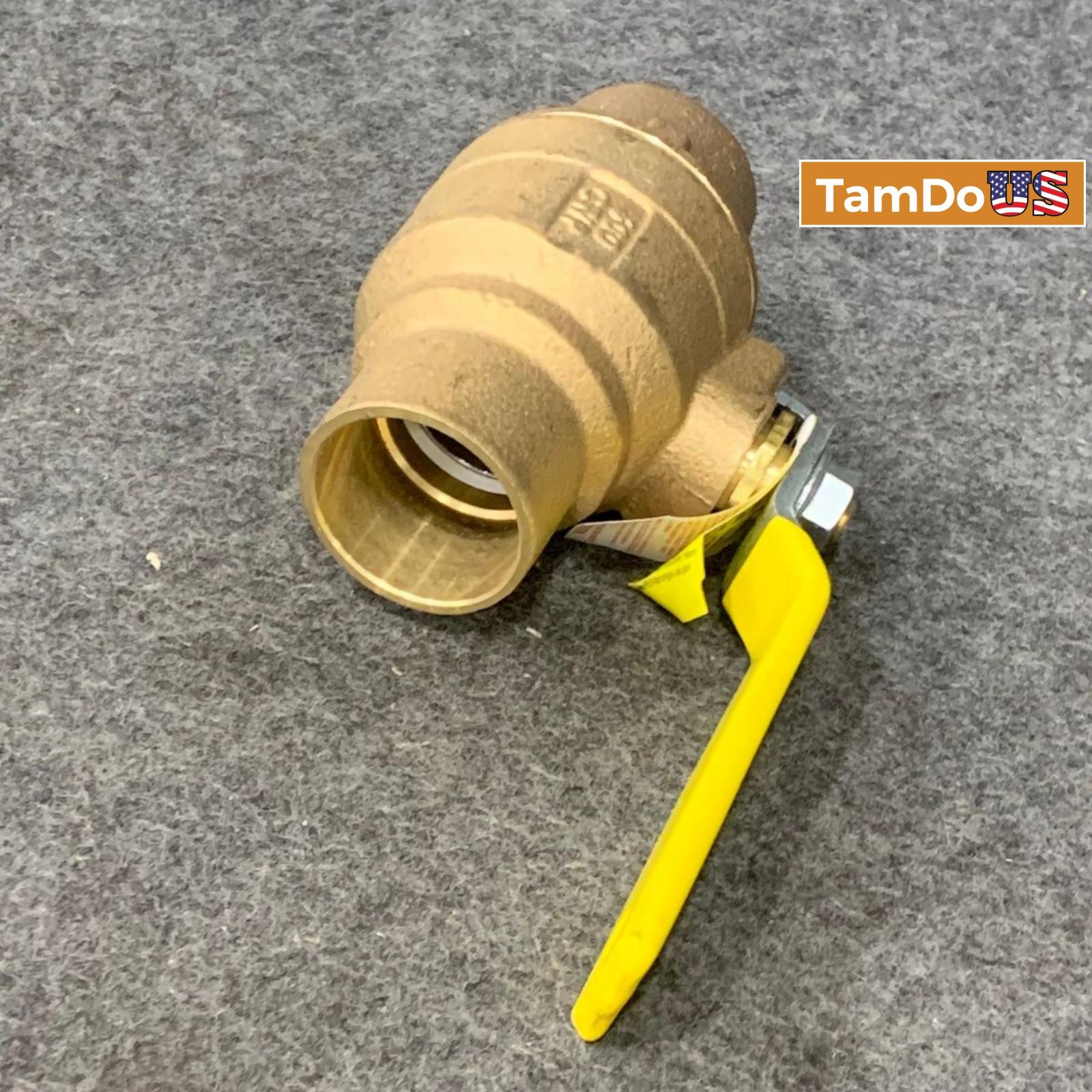 Apollo 77C-207-01A 1-1/2" Ball Valve – Full Port Brass - Photo 8