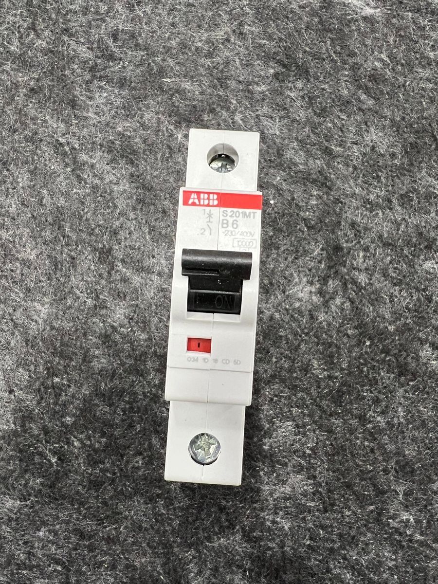 ABB S201MT-B6 Miniature Circuit Breaker 2CDS271445R0065, 1P, B6, NEW - Photo 7