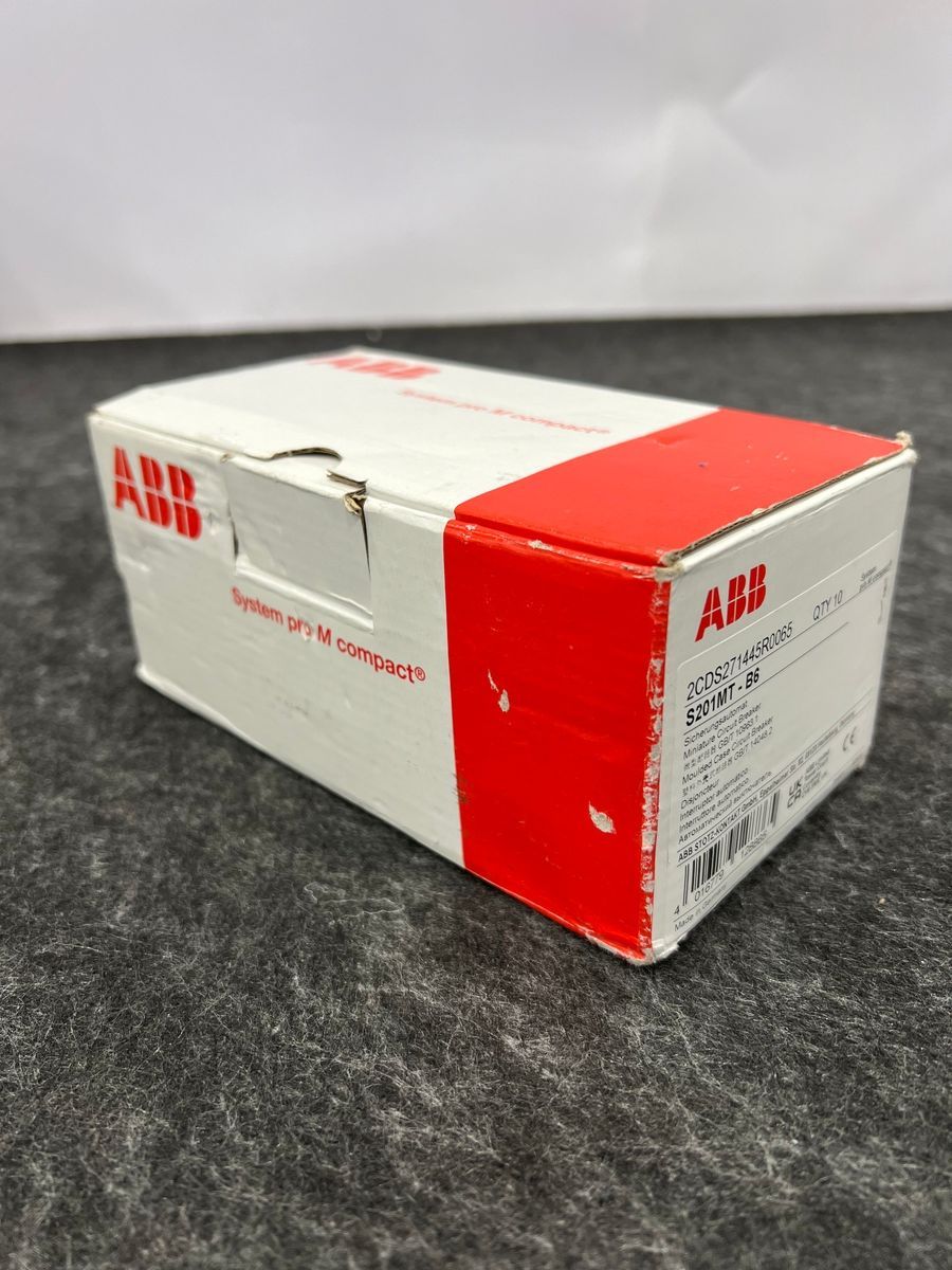 ABB S201MT-B6 Miniature Circuit Breaker 2CDS271445R0065, 1P, B6, NEW - Photo 8