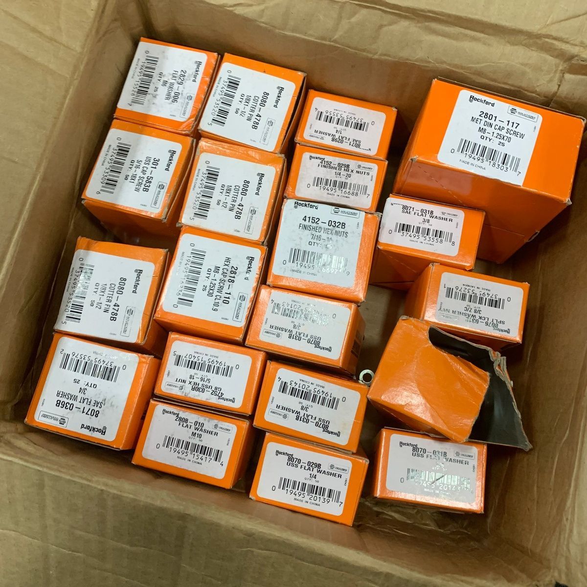 ROCKFORD Lot Of Finished Hex Nuts - Photo 2