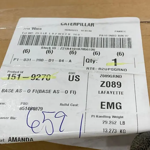 CATERPILLAR BASE AS-O FI fits #151-9270 at TamDoUS Taylorsville