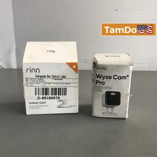 Ring Indoor Cam and Wyze Cam Pro Indoor & Outdoor 2K HD at TamDoUS Taylorsville