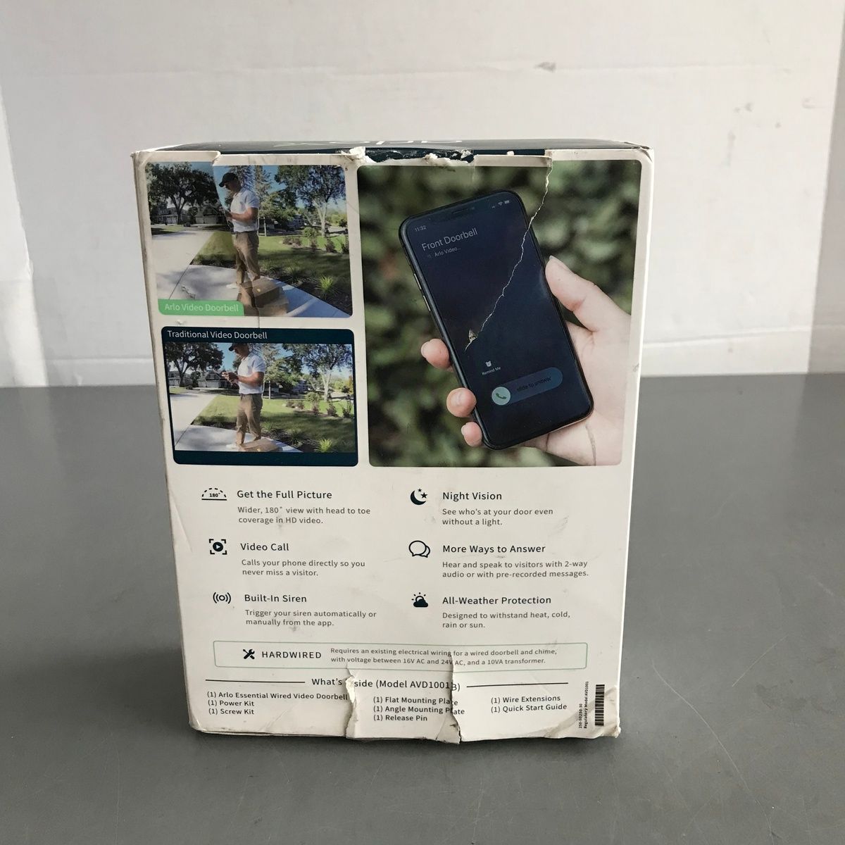 Arlo AVD1001B Essential Wired Video Doorbell - Photo 4