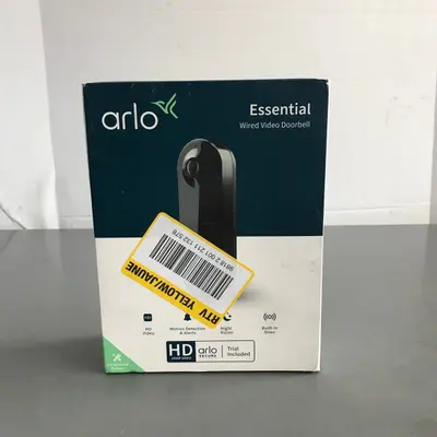 Arlo AVD1001B Essential Wired Video Doorbell at Surveillance & Smart Home in new_open_box condition