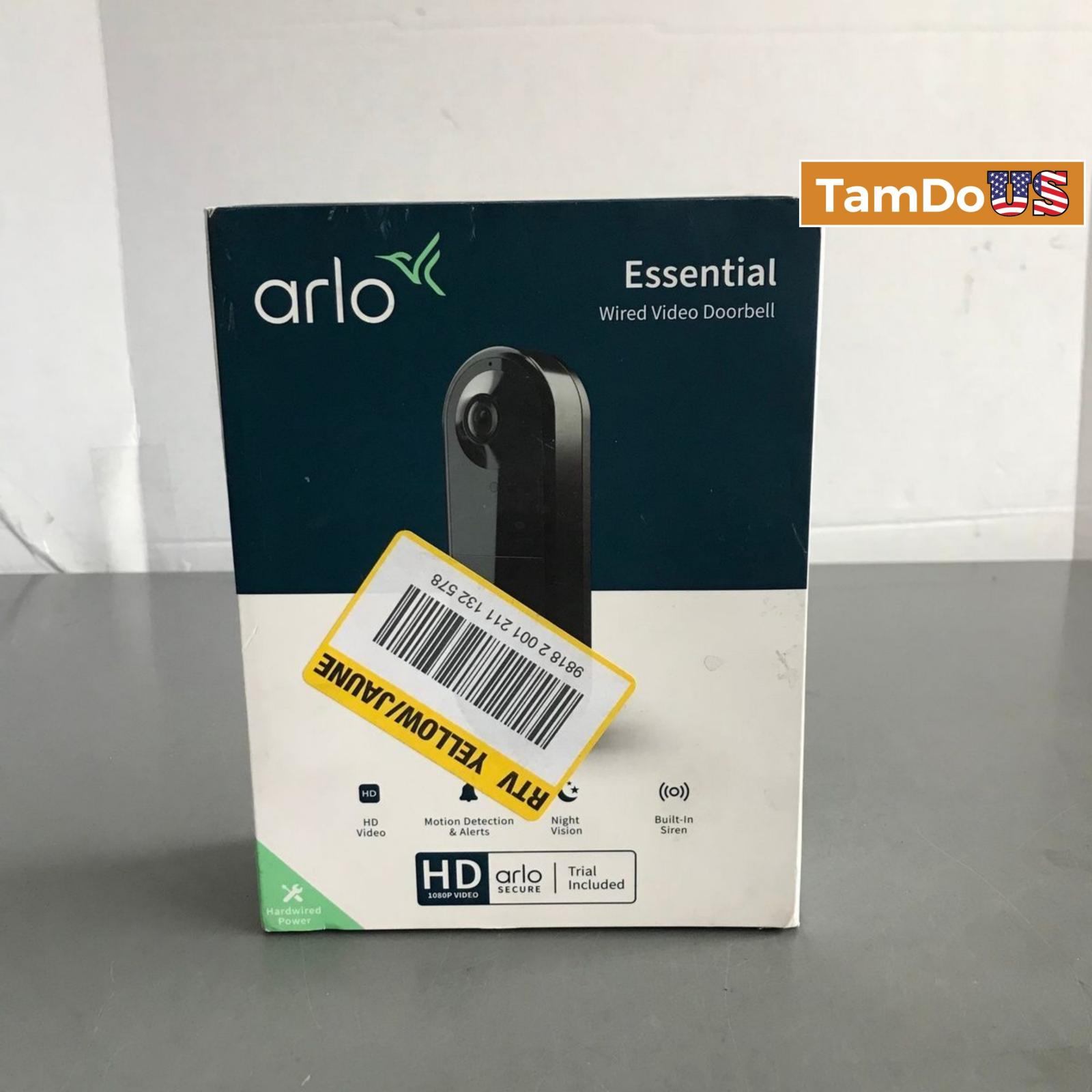 Arlo AVD1001B Essential Wired Video Doorbell - Photo 6