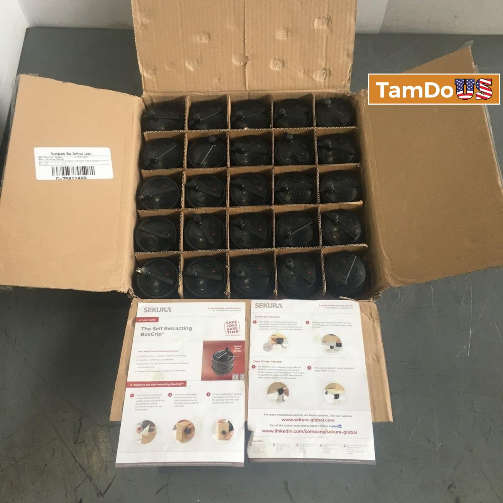 Lot of 25 SEKURA AM/RF BoxGrip 2-Alarm Security Tags - Photo 9