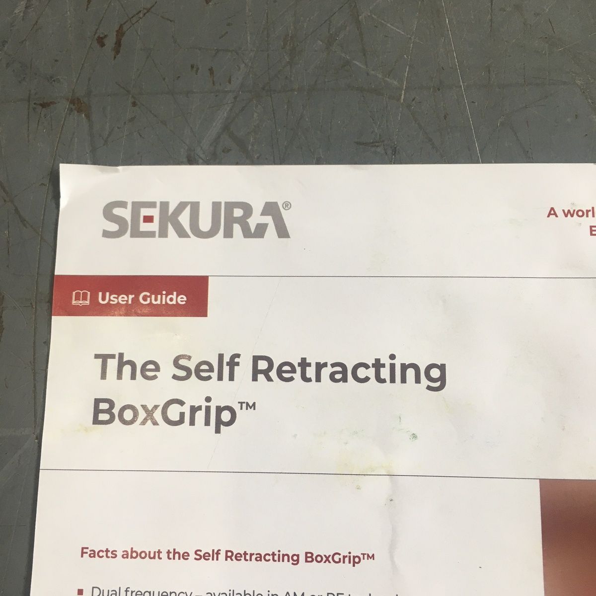Lot of 25 SEKURA AM/RF BoxGrip 2-Alarm Security Tags - Photo 6