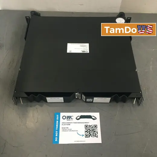Belden PPC NT2-210687PET 1RU 6-Port Extended Fiber Patch Panel Chassis at TamDoUS Taylorsville