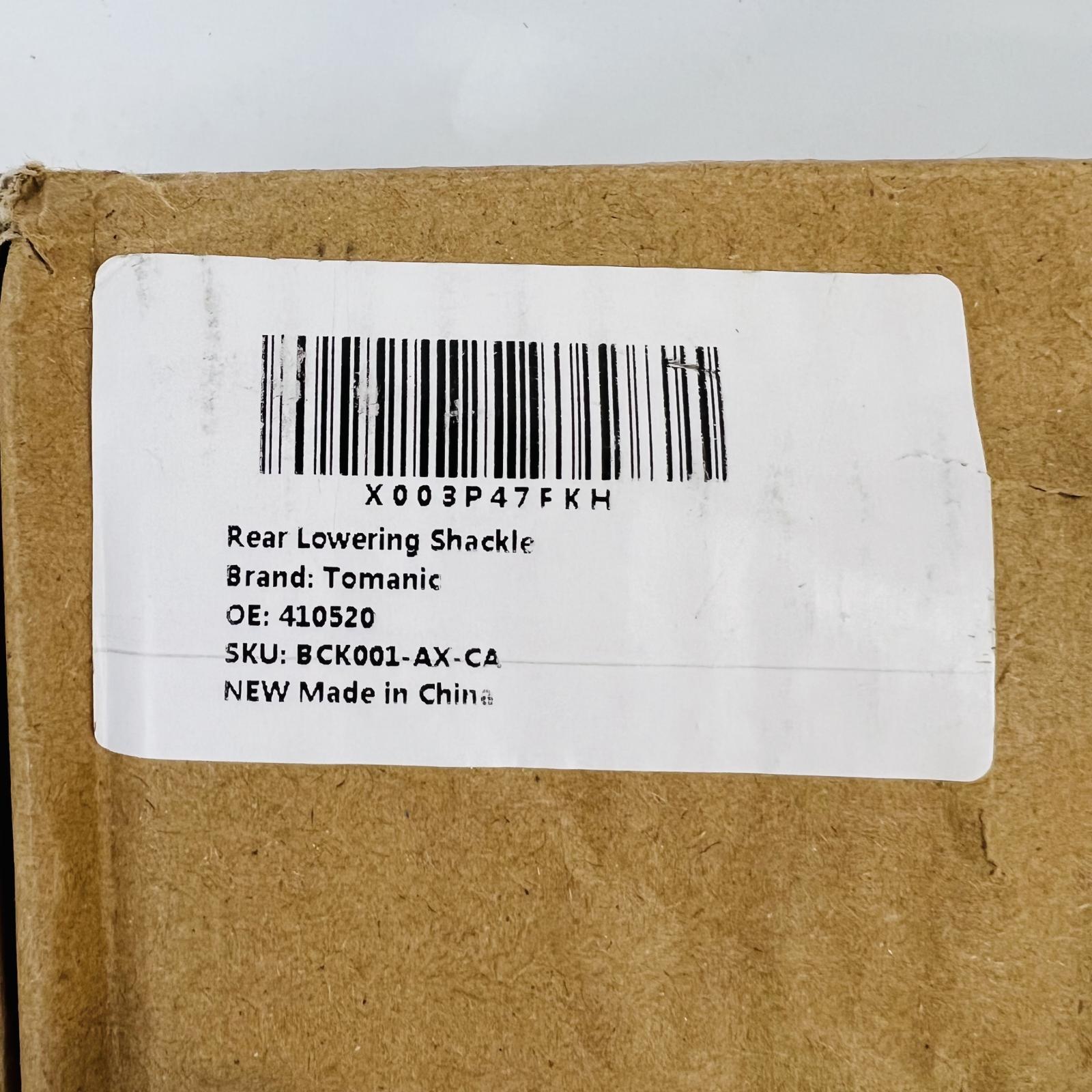 2inch Lowering Shackle Kit Rear Drop Suspension 410520 - Photo 3