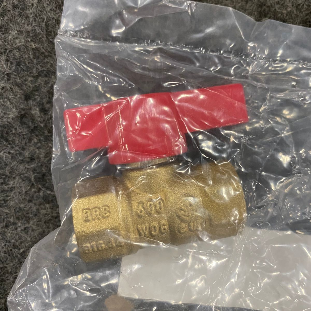 Webstone Nibco Brass Forged Gas Ball Valve H-22561 5 PSI - Photo 3