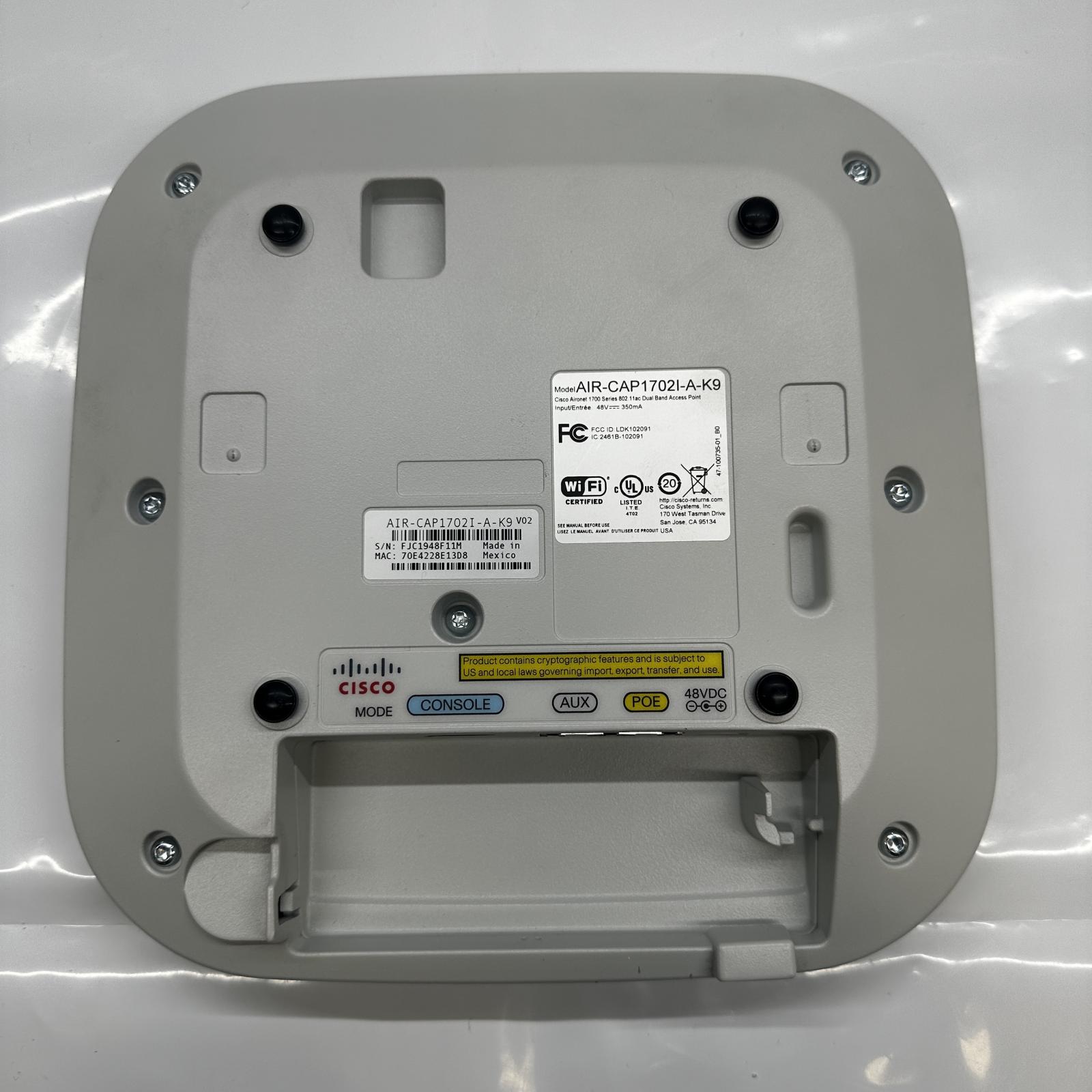 Cisco Aironet 1700 Series 802.11ac Dual Band Access Point - Photo 3