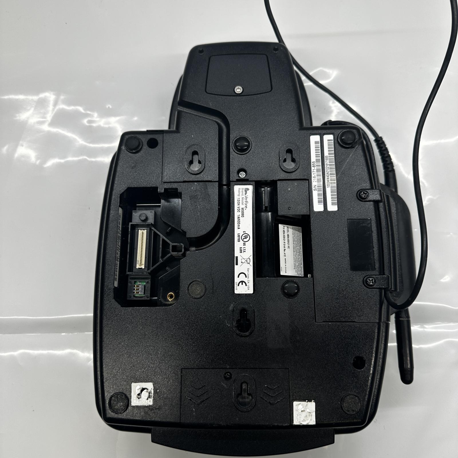 Verifone MX880 POS Credit Card Terminal EMV Chip Capable Reader - Photo 3