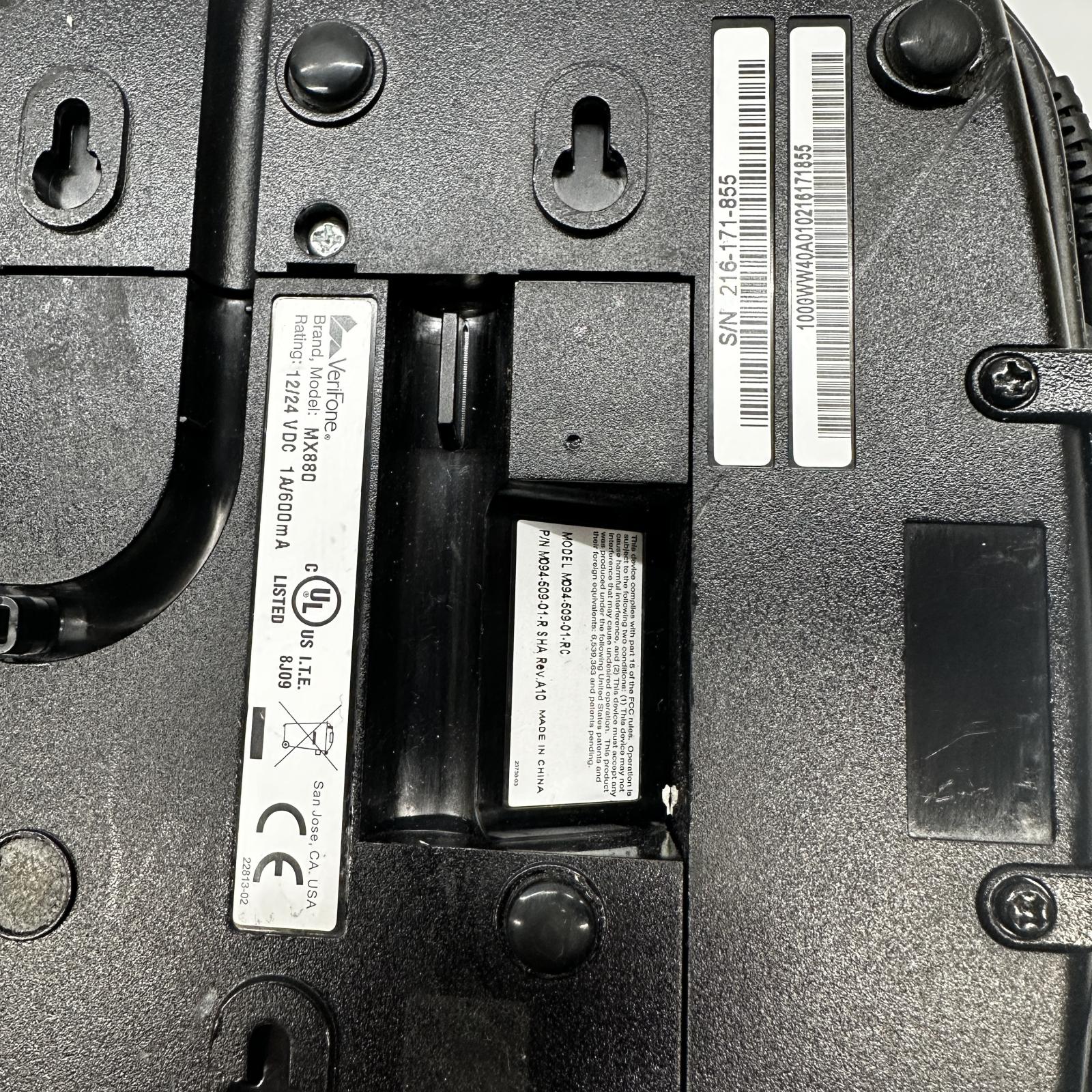 Verifone MX880 POS Credit Card Terminal EMV Chip Capable Reader - Photo 4