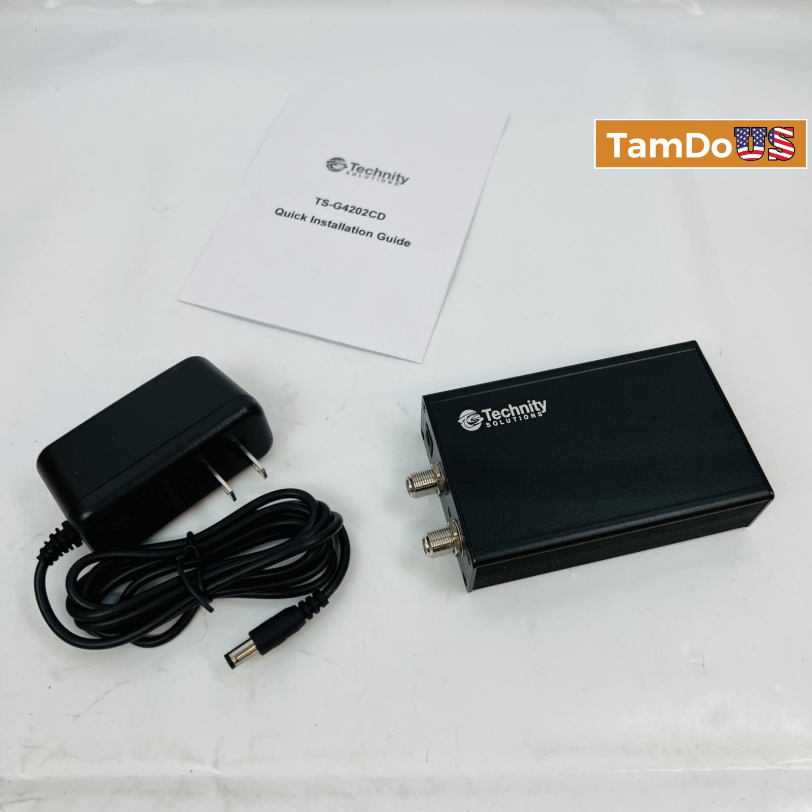 Lot of 2 Technity Solutions TS-G4202CD Gigawire Coax Modem - Photo 8