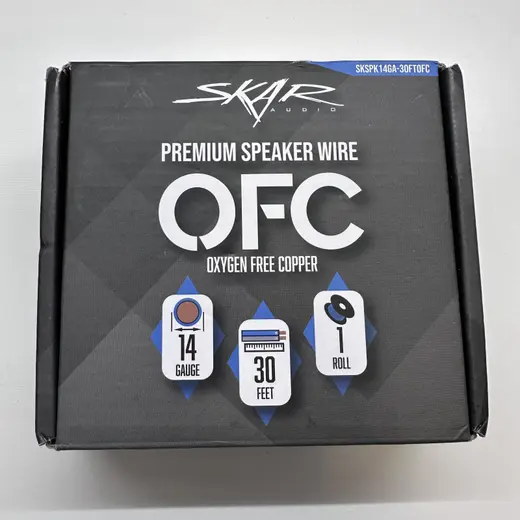 14-Gauge Elite Series Max-Flex Speaker Wire - Blue/White at TamDoUS Taylorsville