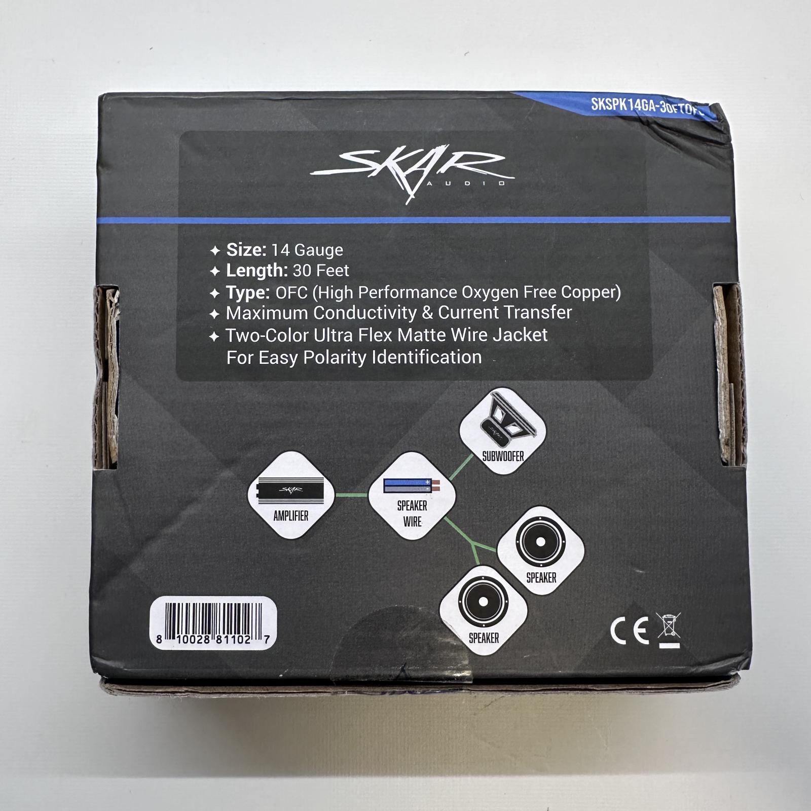14-Gauge Elite Series Max-Flex Speaker Wire - Blue/White - Photo 3