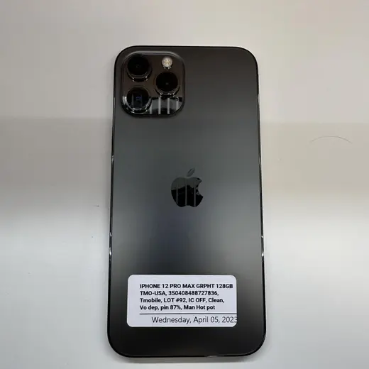 Apple iPhone 12 Pro Max, 128GB, T-Mobile Locked at TamDoUS Taylorsville