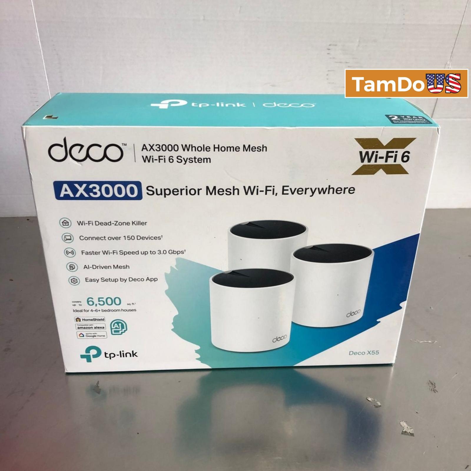 Deco Next-Gen AX3000 Whole Home Mesh Wi-Fi System (3 Pack) - Photo 9