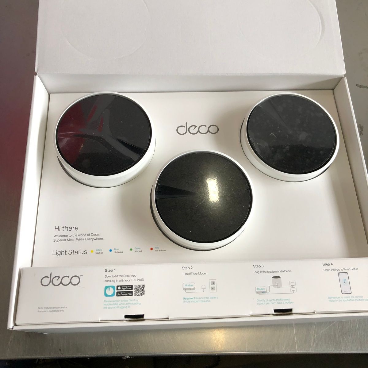 Deco Next-Gen AX3000 Whole Home Mesh Wi-Fi System (3 Pack) - Photo 6