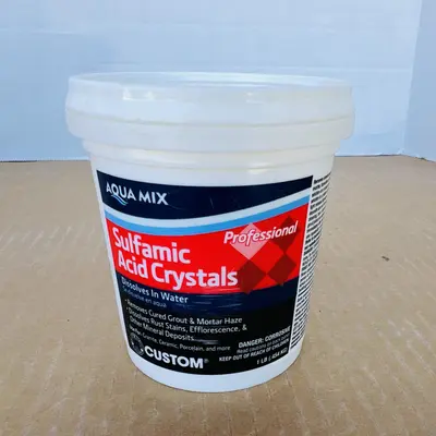 Lot of 8 Aqua Mix Sulfamic Acid Crystals 1 lb at Household Supplies & Cleaning in new condition