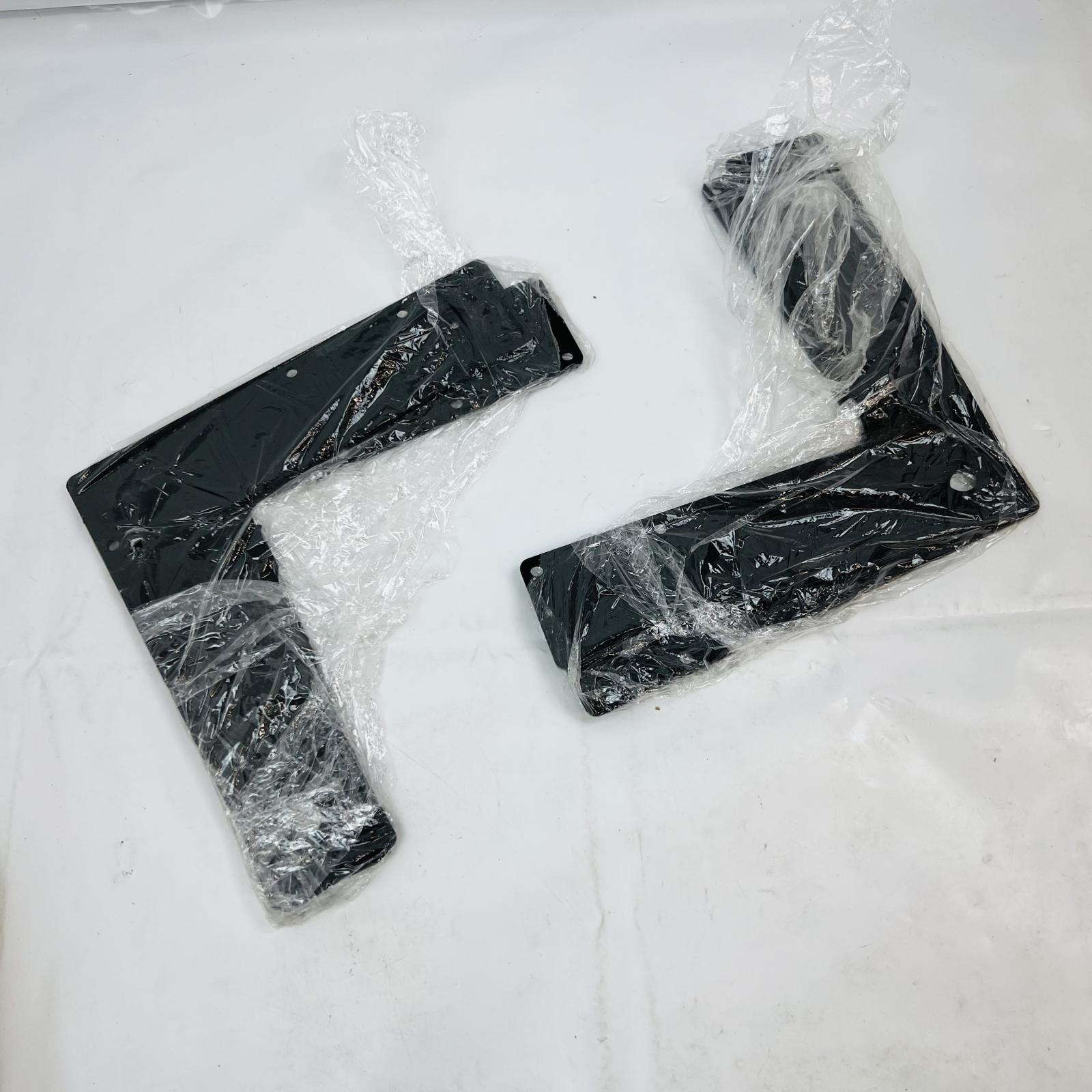 L Shape Flat Mending Plate 4 Pcs 9 Inch Steel Right Angle Bracket - Photo 2