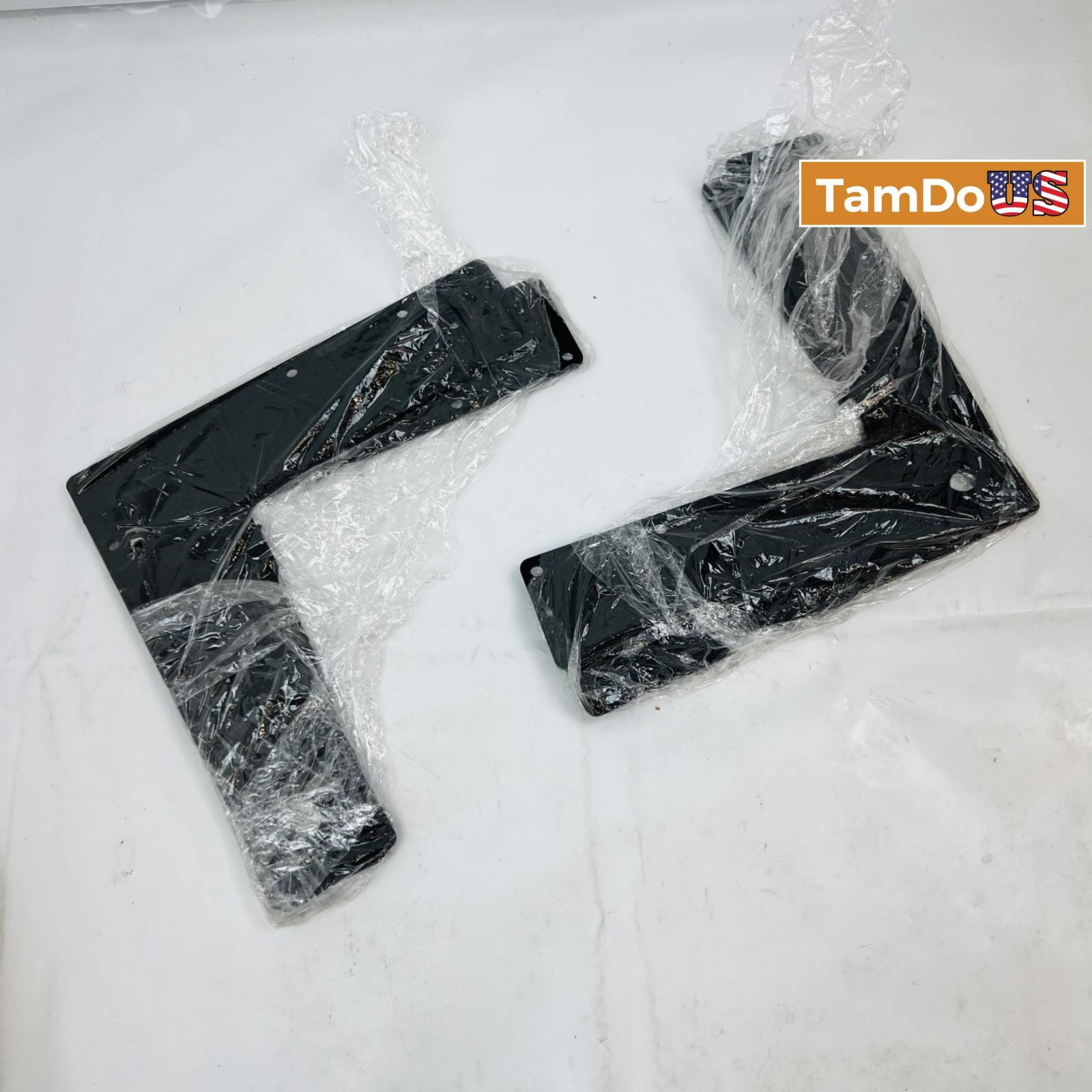 L Shape Flat Mending Plate 4 Pcs 9 Inch Steel Right Angle Bracket - Photo 4