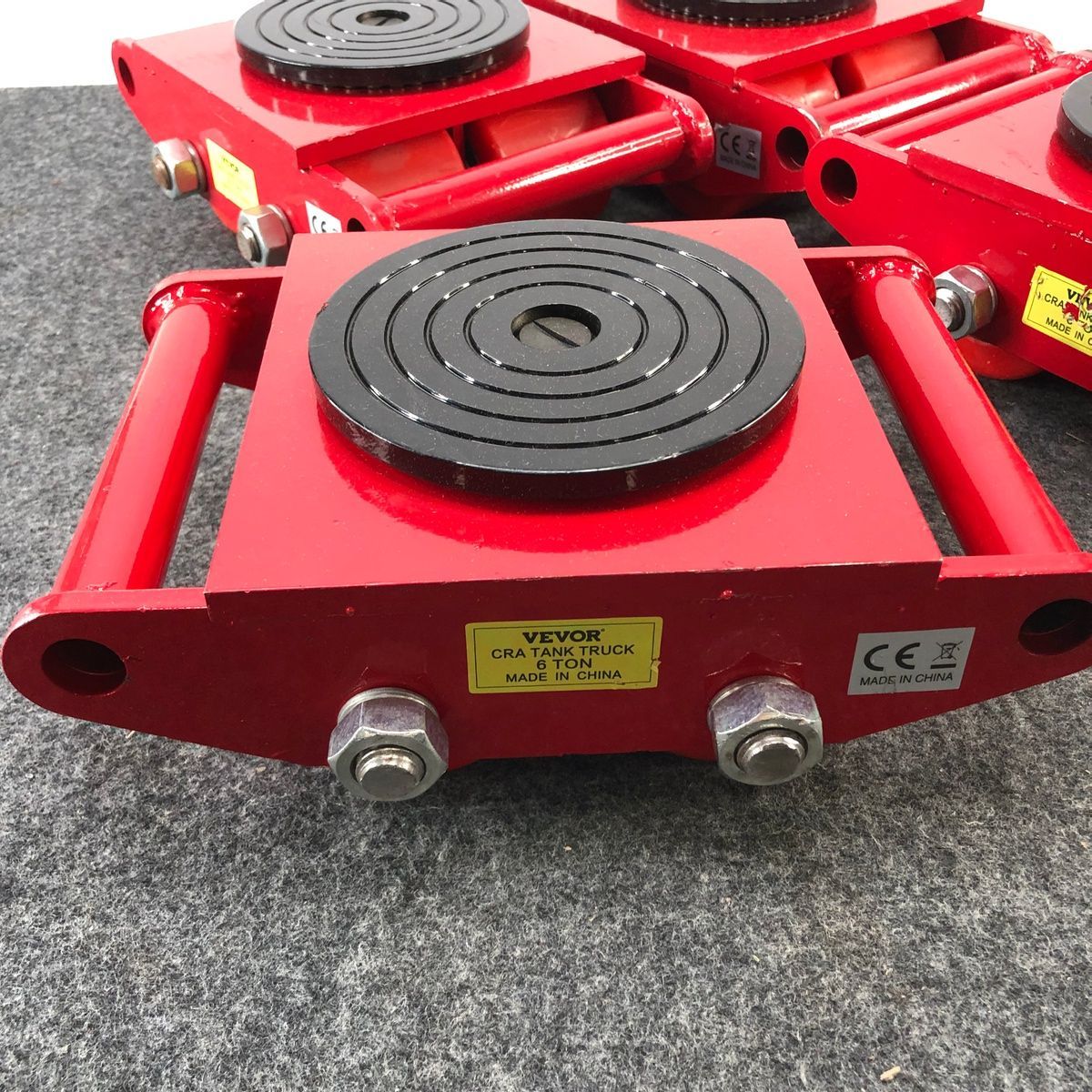 Lot of 4 Cra Tank Truck Red 6 Ton - Photo 3