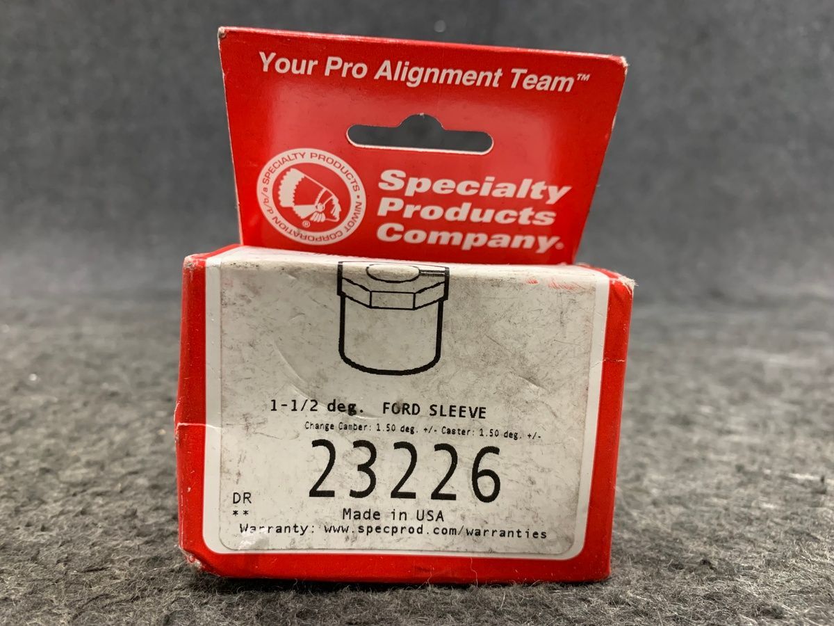 SPECIALTY PRODUCTS COMPANY 23226 Ford Sleeve 1-1/2 Degree Alignment Camber - Photo 4