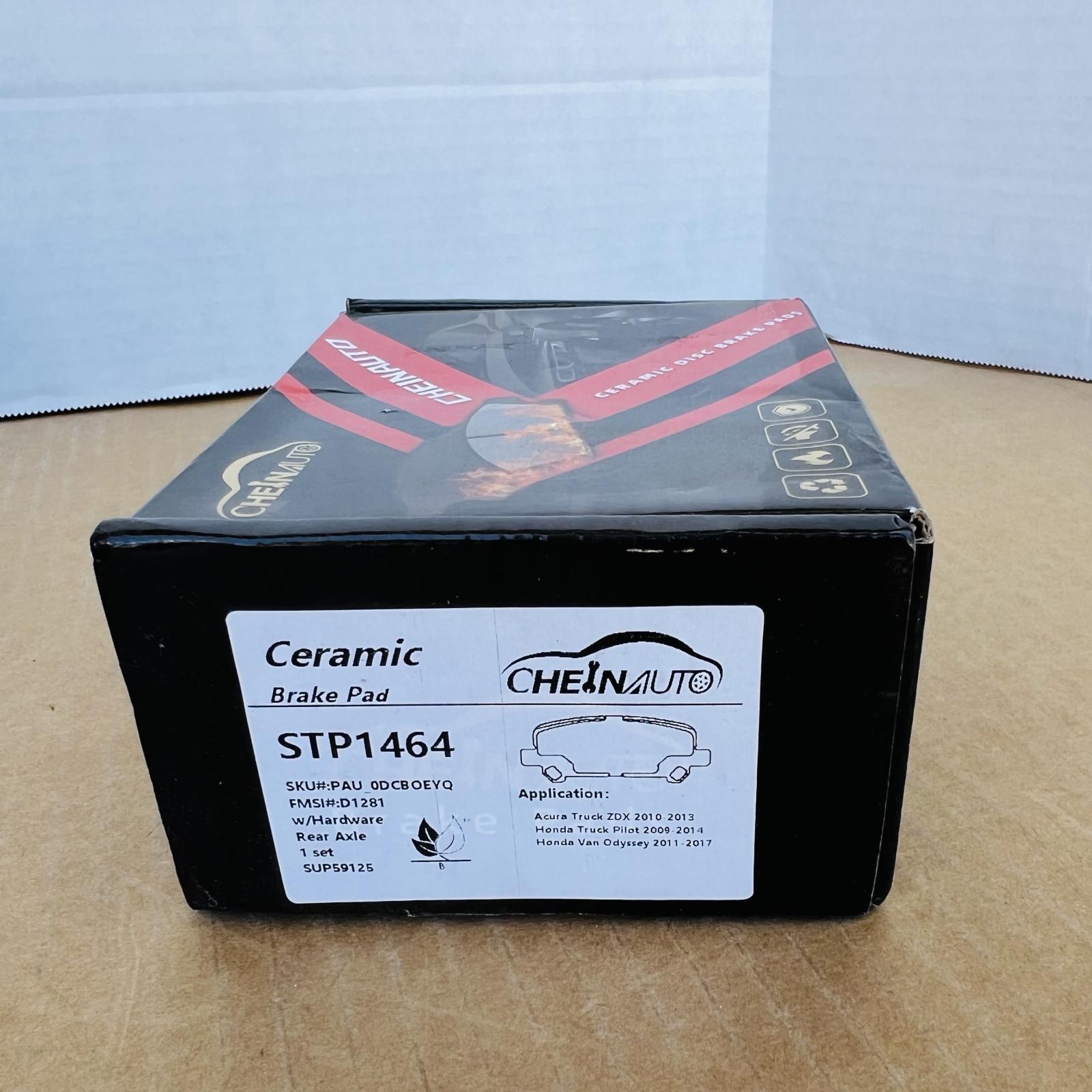 CHEIN AUTO Ceramic Brake Pads STP1464, Low Noise, Durable Set - Photo 4