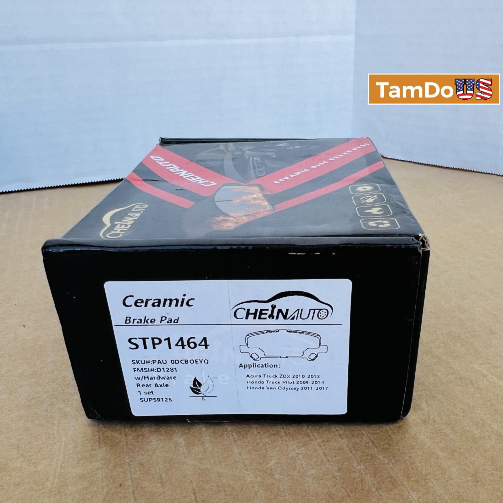 CHEIN AUTO Ceramic Brake Pads STP1464, Low Noise, Durable Set - Photo 6