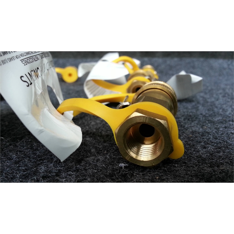 Lot of 5 Brass Quick Connect Coupler - Photo 2