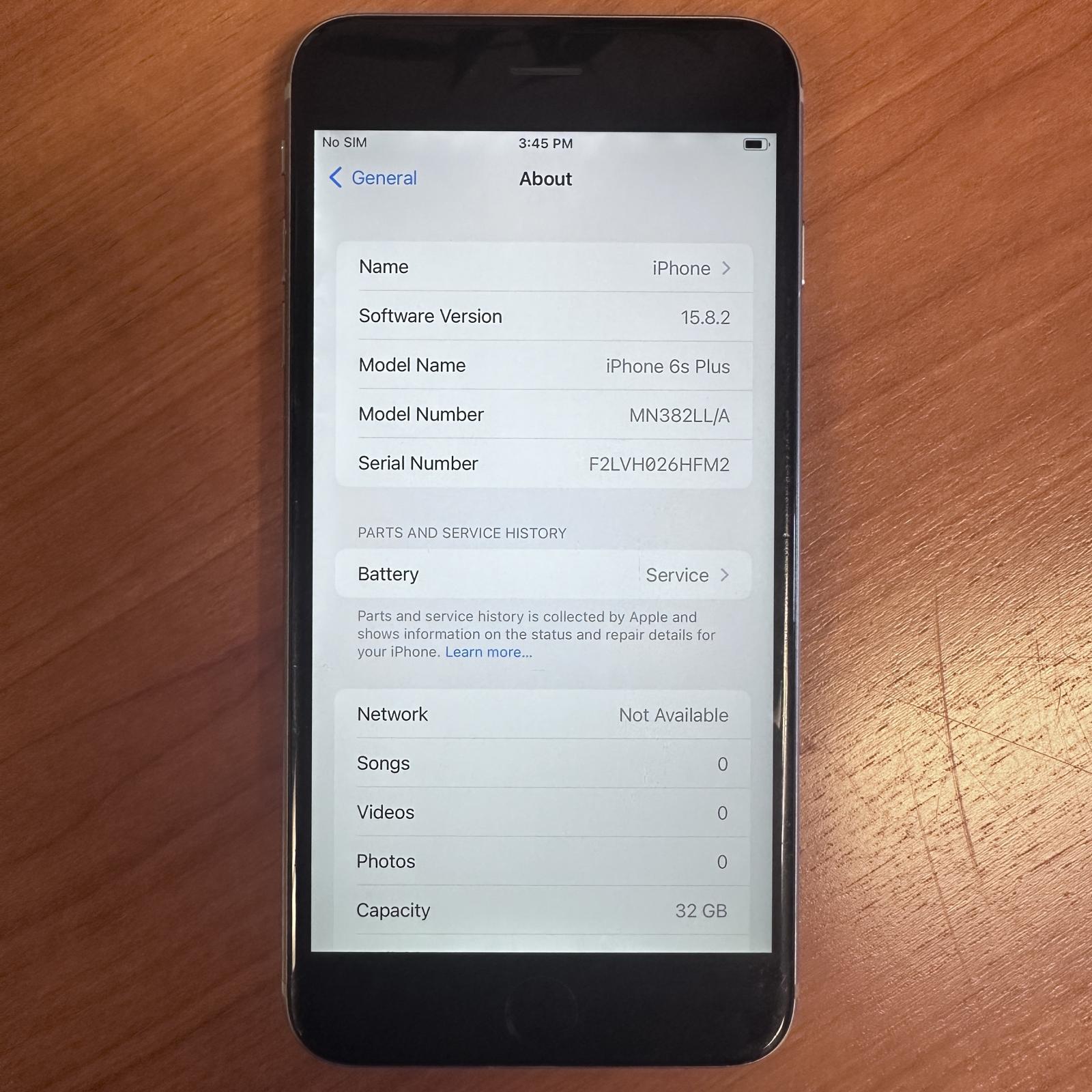 Apple iPhone 6S Plus, 32GB, Unlocked, Silver - Photo 3