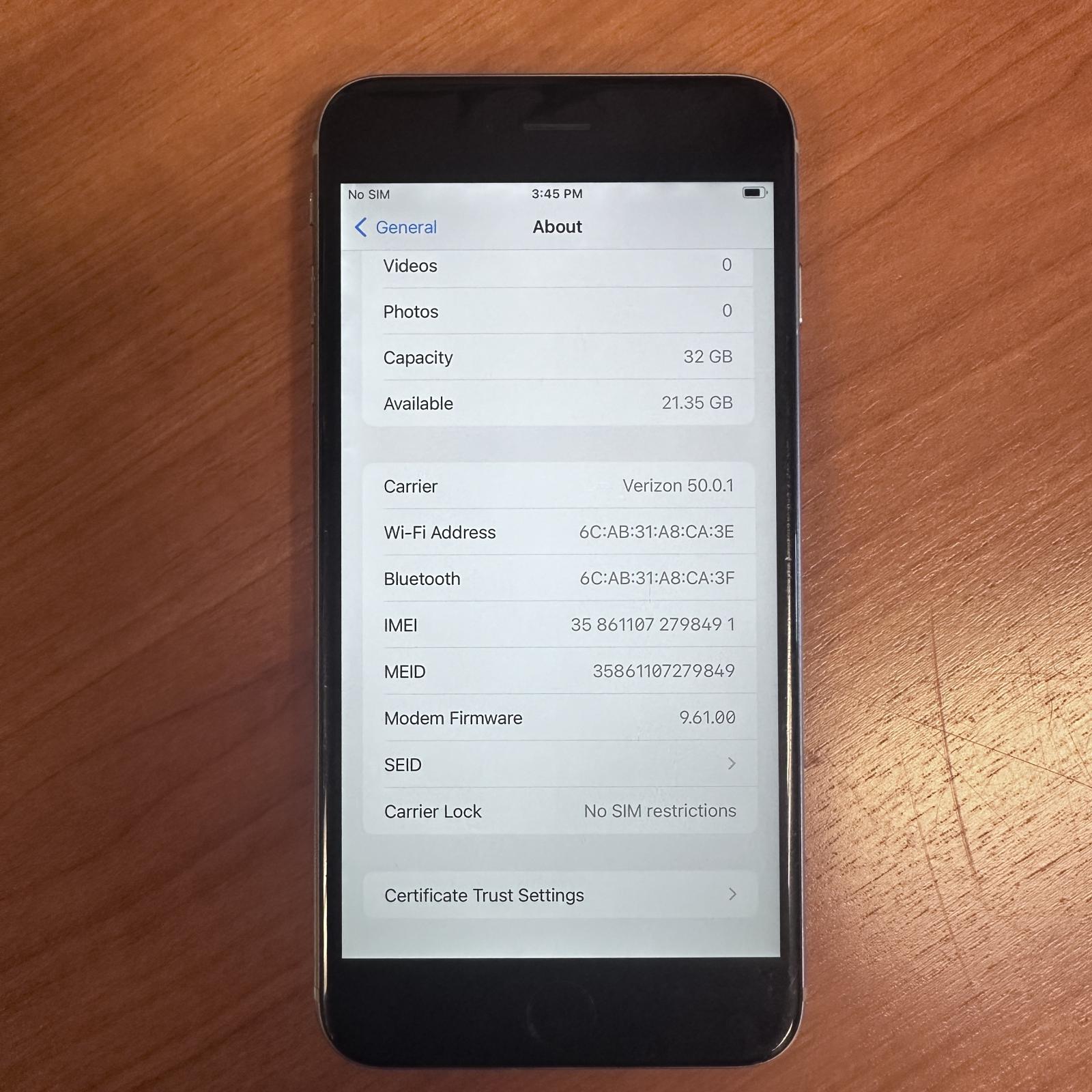 Apple iPhone 6S Plus, 32GB, Unlocked, Silver - Photo 2