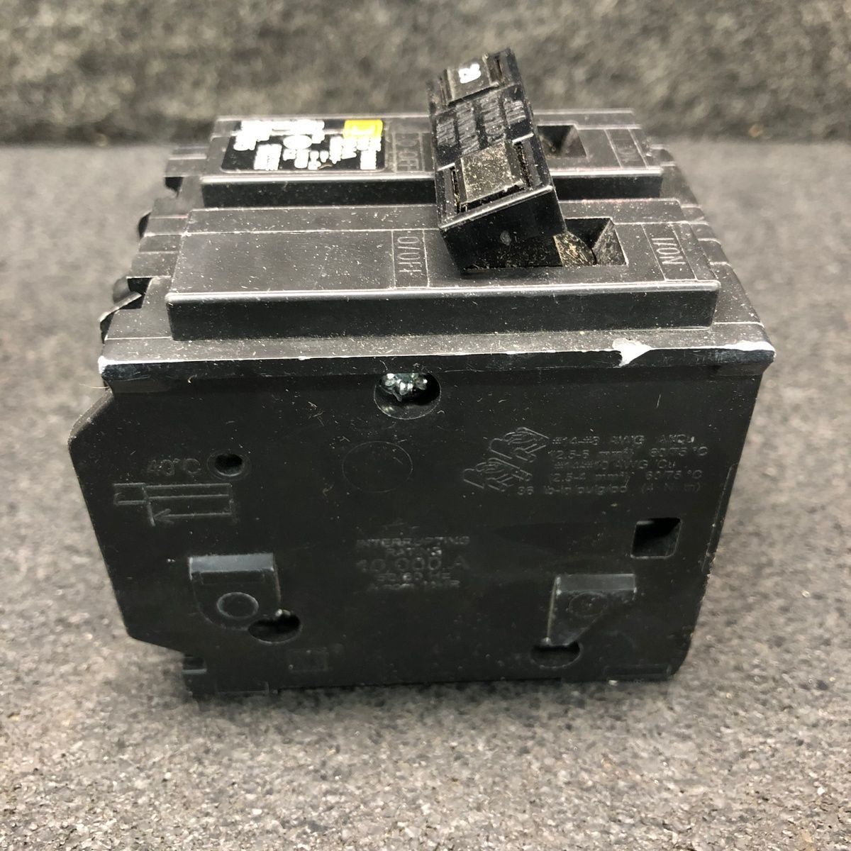 Lot of 5 Square D DP-4075 50A 2-Pole Circuit Breakers - Photo 2