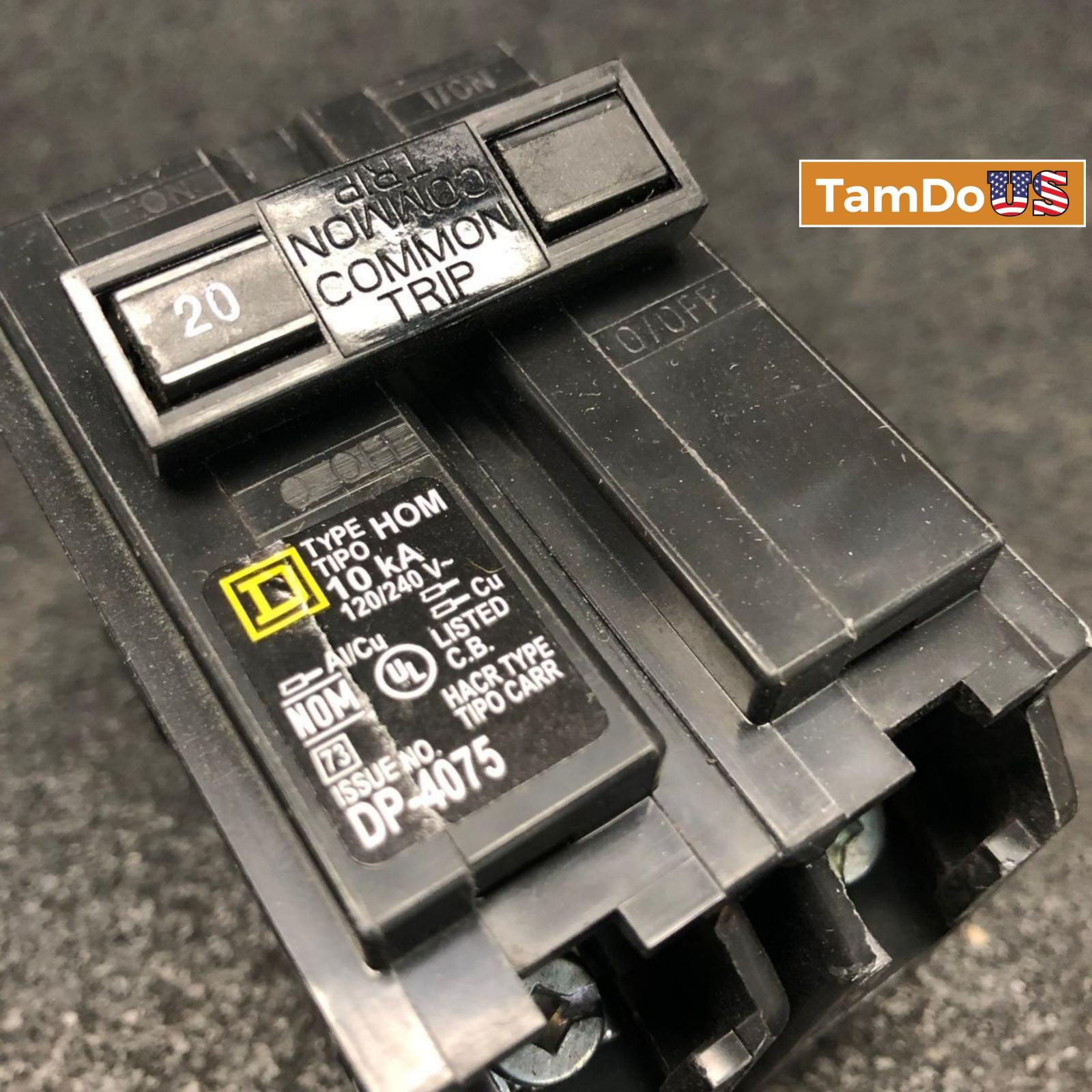 Lot of 5 Square D DP-4075 50A 2-Pole Circuit Breakers - Photo 7