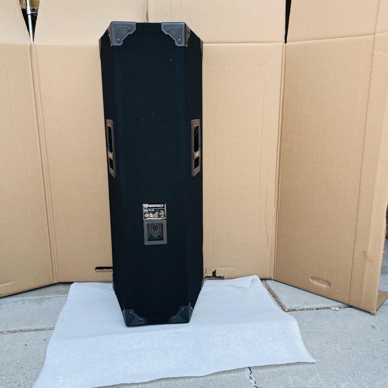 ROCKVILLE RSG12.28 Dual 12” 2000 Watt Passive Pro Audio Speaker - Photo 3