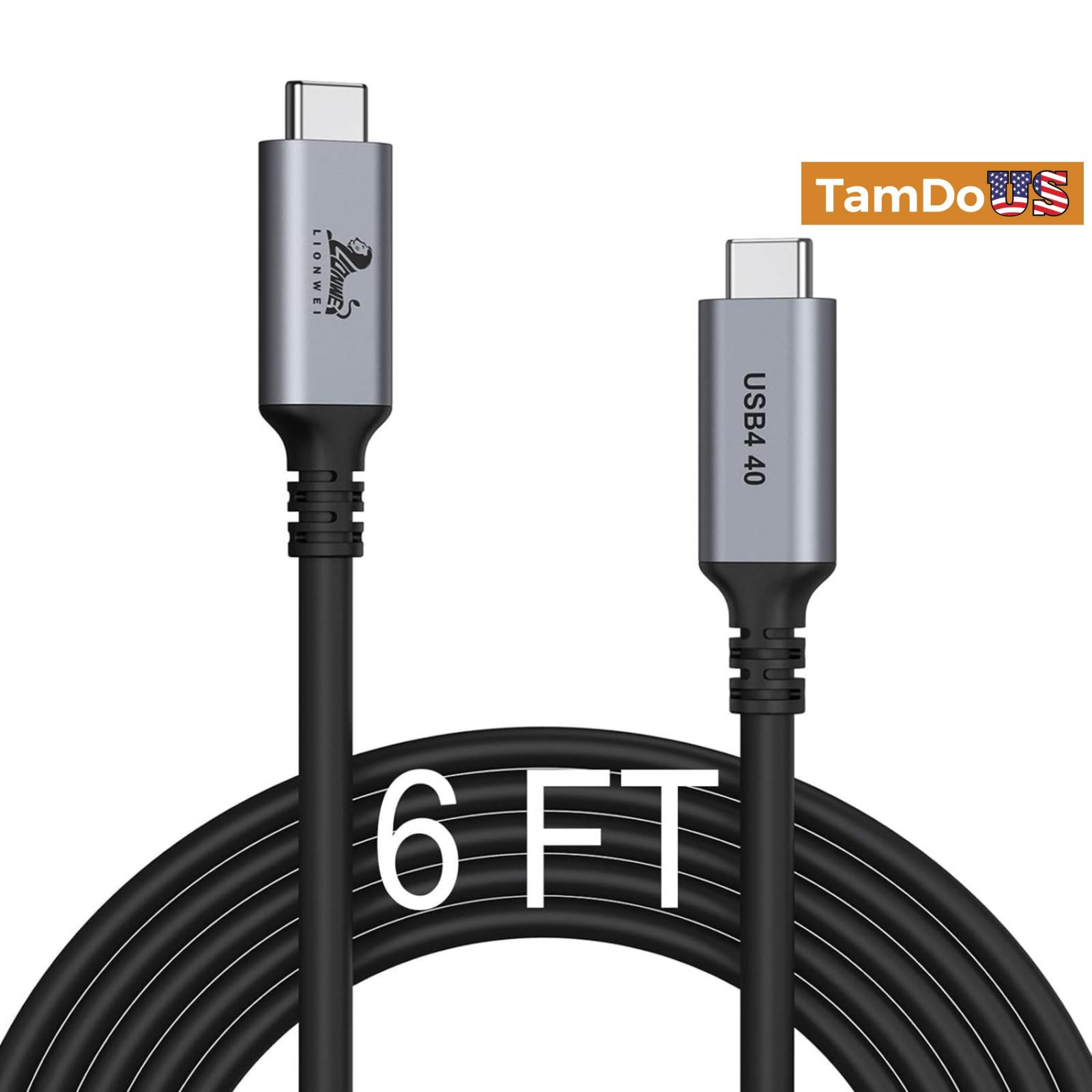 Lionwei USB 4 Cable 8K & 40Gbps C to C Cable - Photo 5