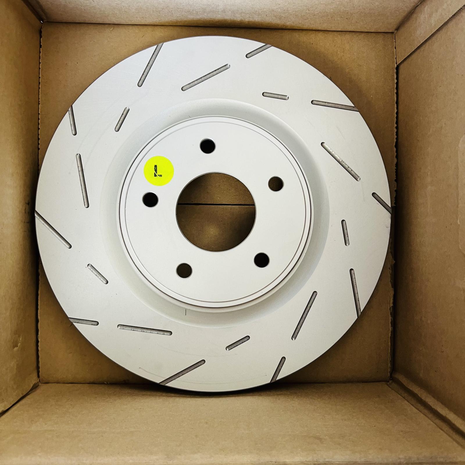 EBC Brakes USR7631 Slotted Disc Brake Rotor Set, Front Pair, Performance - Photo 5