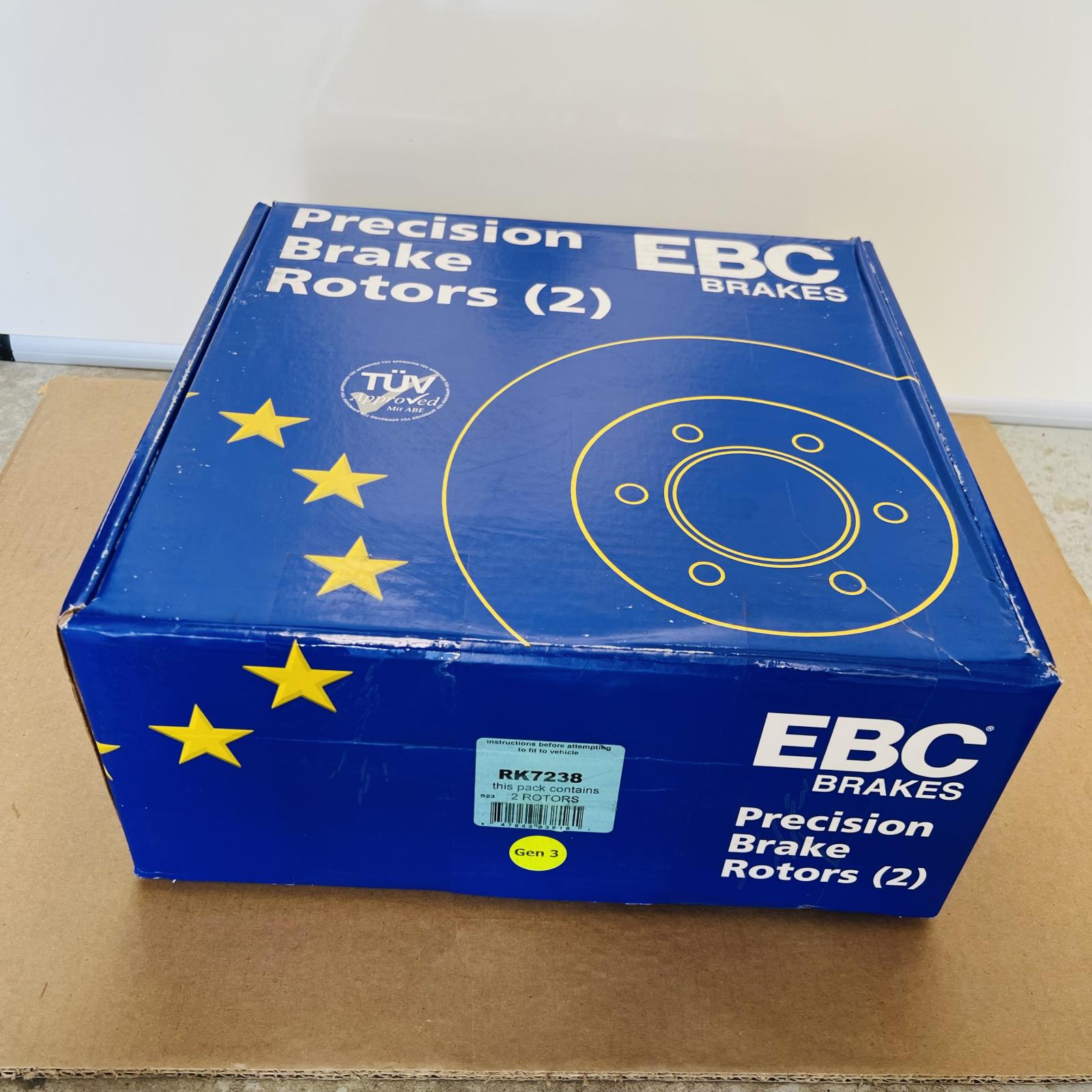 EBC RK7238 RK Series OE-Style Precision Brake Rotors (Set of 2) - Photo 6