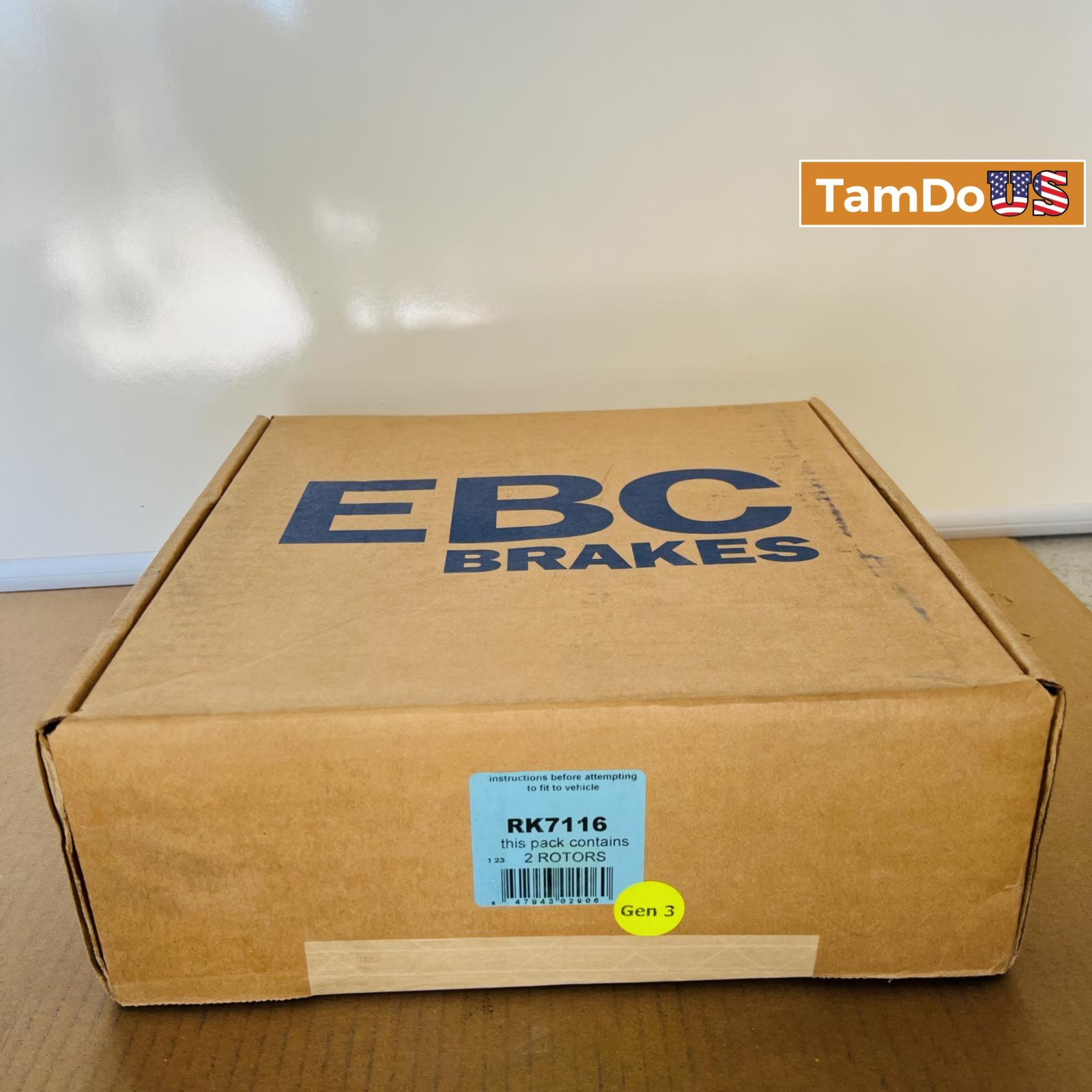 EBC Brakes RK7116 OE-Style Disc Brake Rotor Set (2) - Photo 3