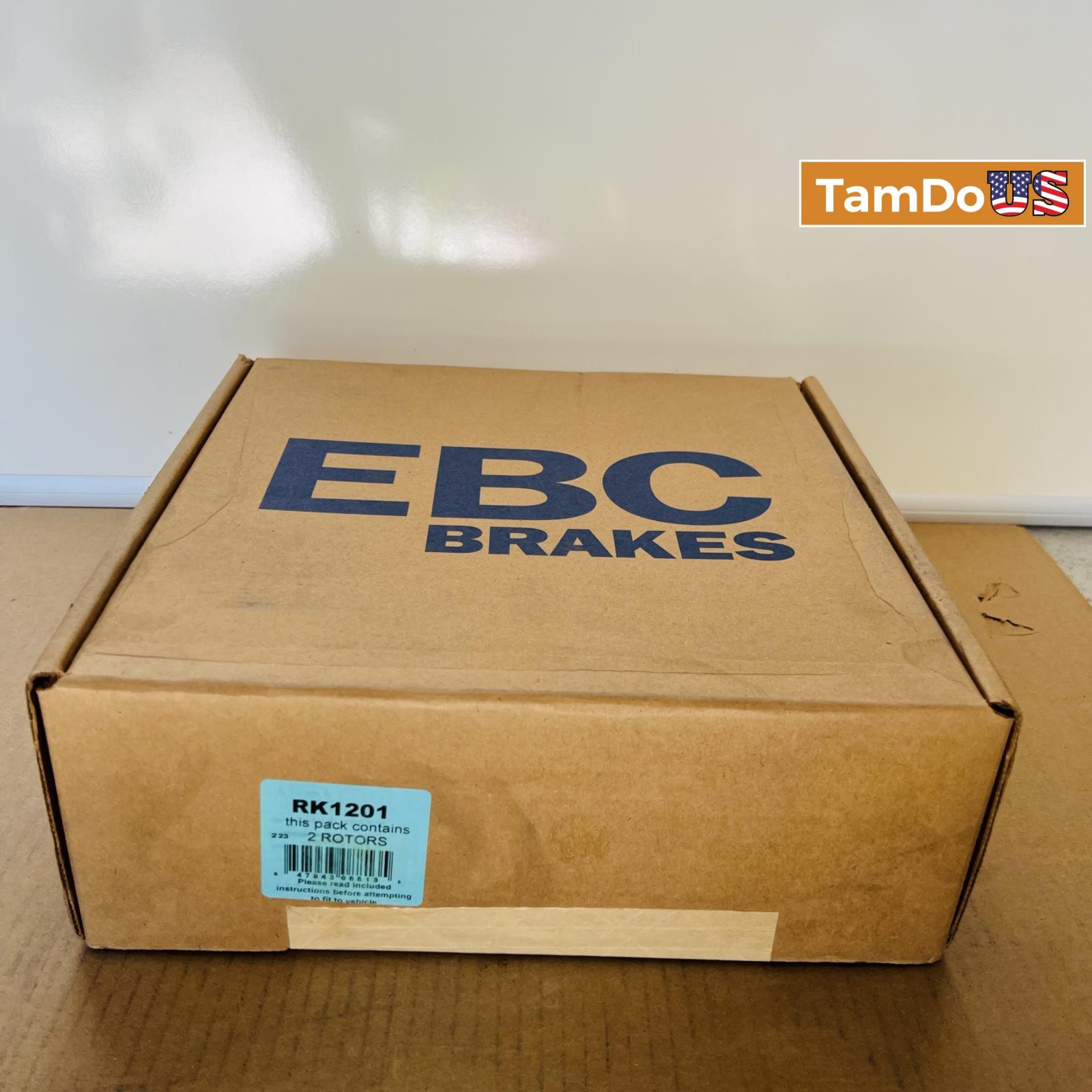 EBC Brakes RK1201 OE-Style Disc Brake Rotor Set (2), G3000 Cast Iron - Photo 3