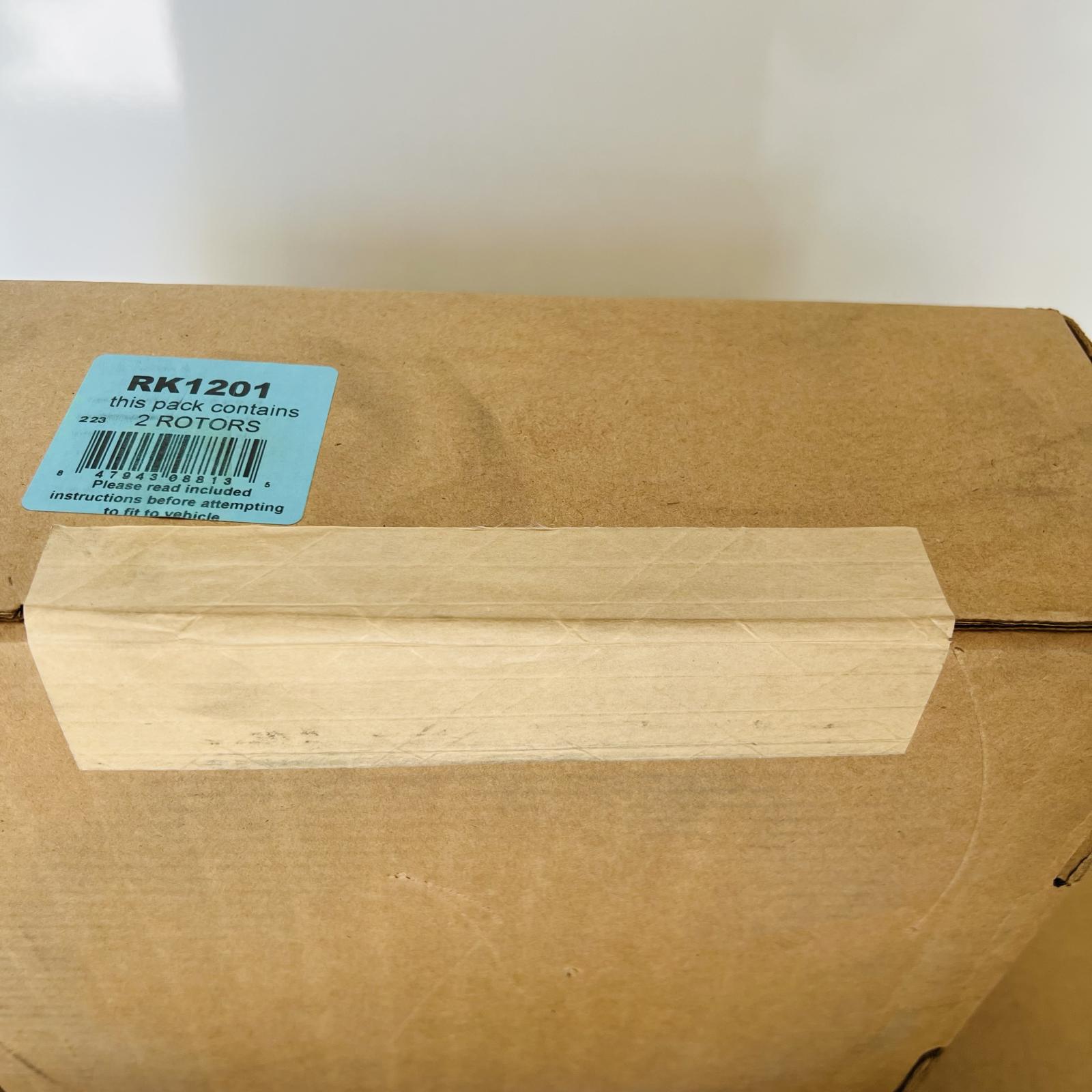 EBC Brakes RK1201 OE-Style Disc Brake Rotor Set (2), G3000 Cast Iron - Photo 2