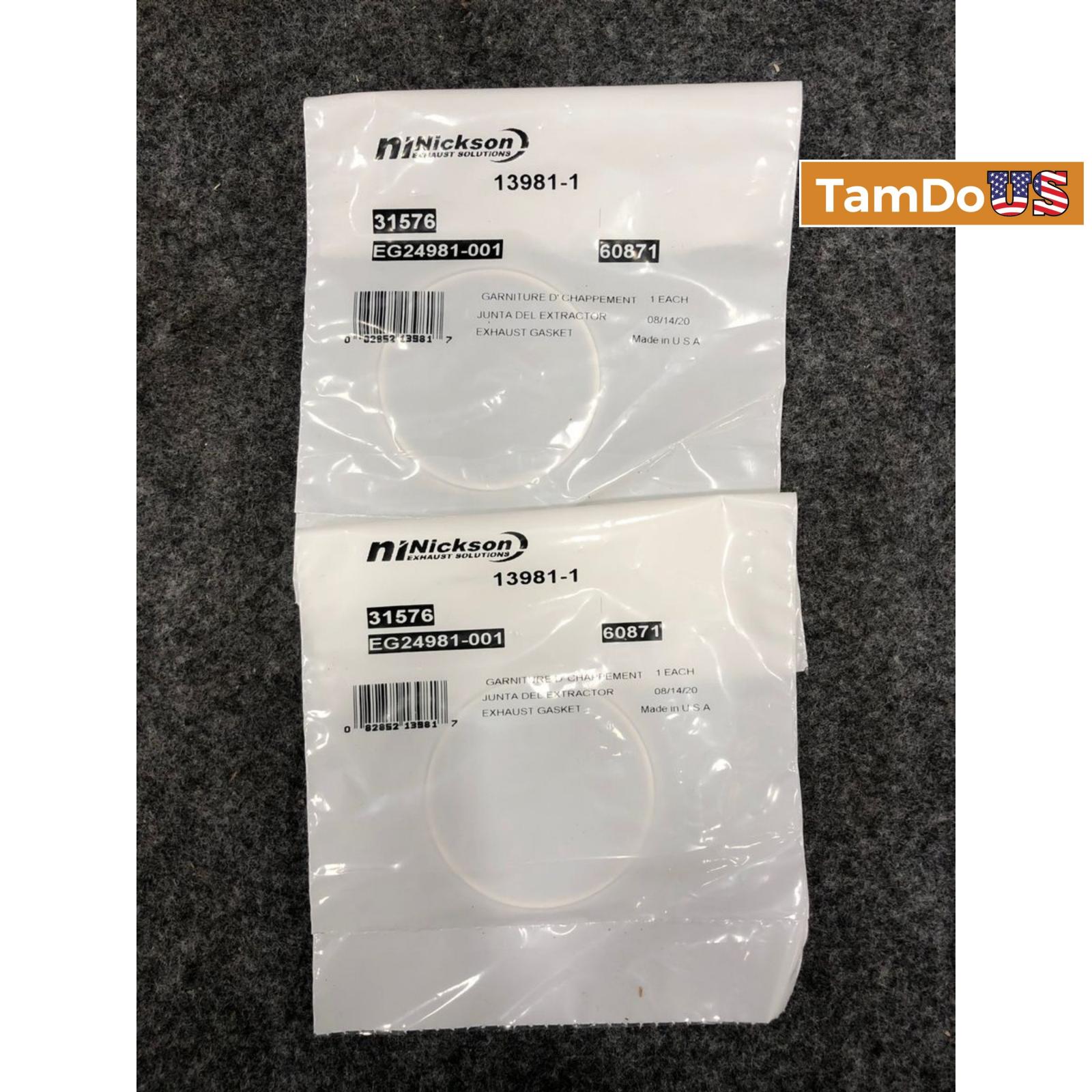 Lot of 2 Nickson 13981-1 Exhaust Flange Gaskets - Photo 8