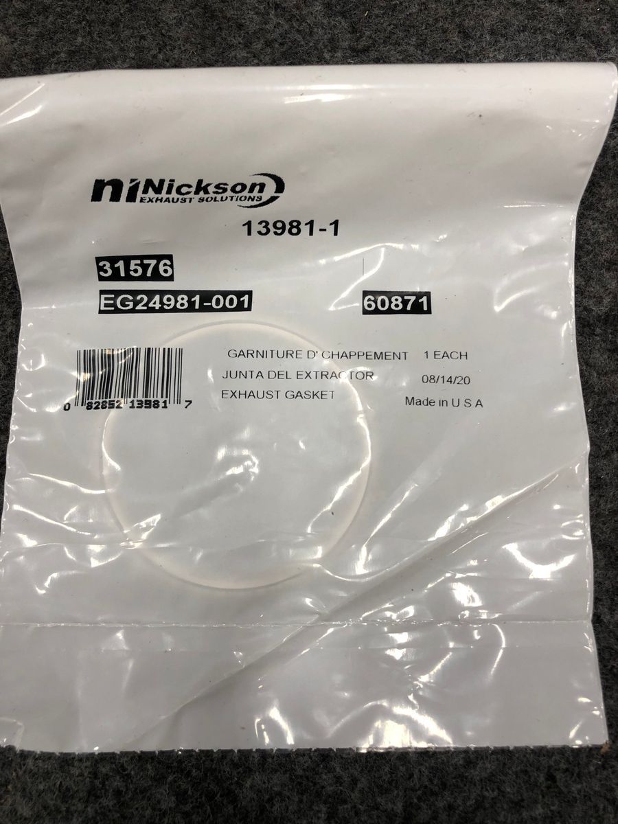 Lot of 2 Nickson 13981-1 Exhaust Flange Gaskets - Photo 2