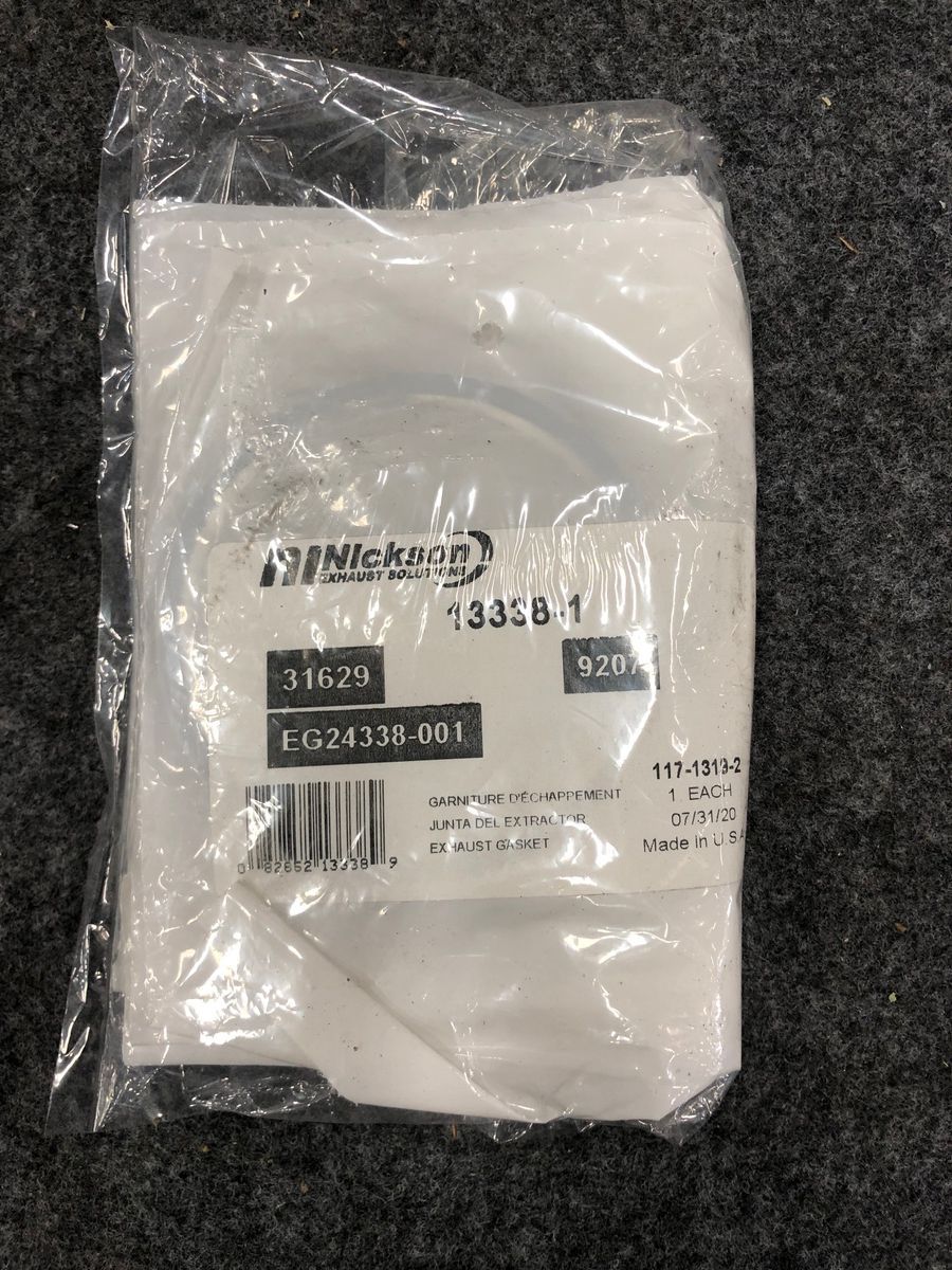 Lot of 4 Nickson 13338-1 Exhaust Gaskets – 2-Bolt Flange High Temp Seal - Photo 4
