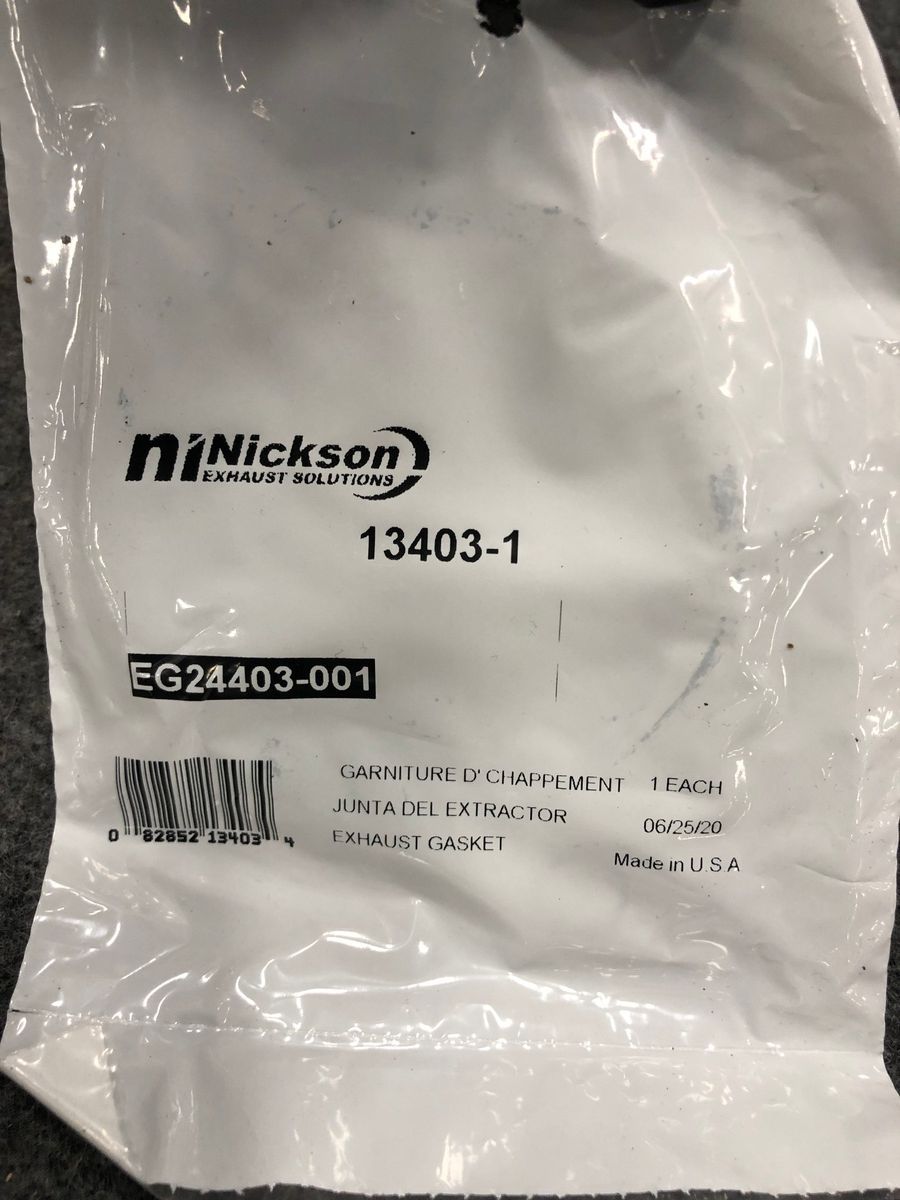 Lot of 2 Nickson 13403-1 Exhaust Flange Gaskets - Photo 2